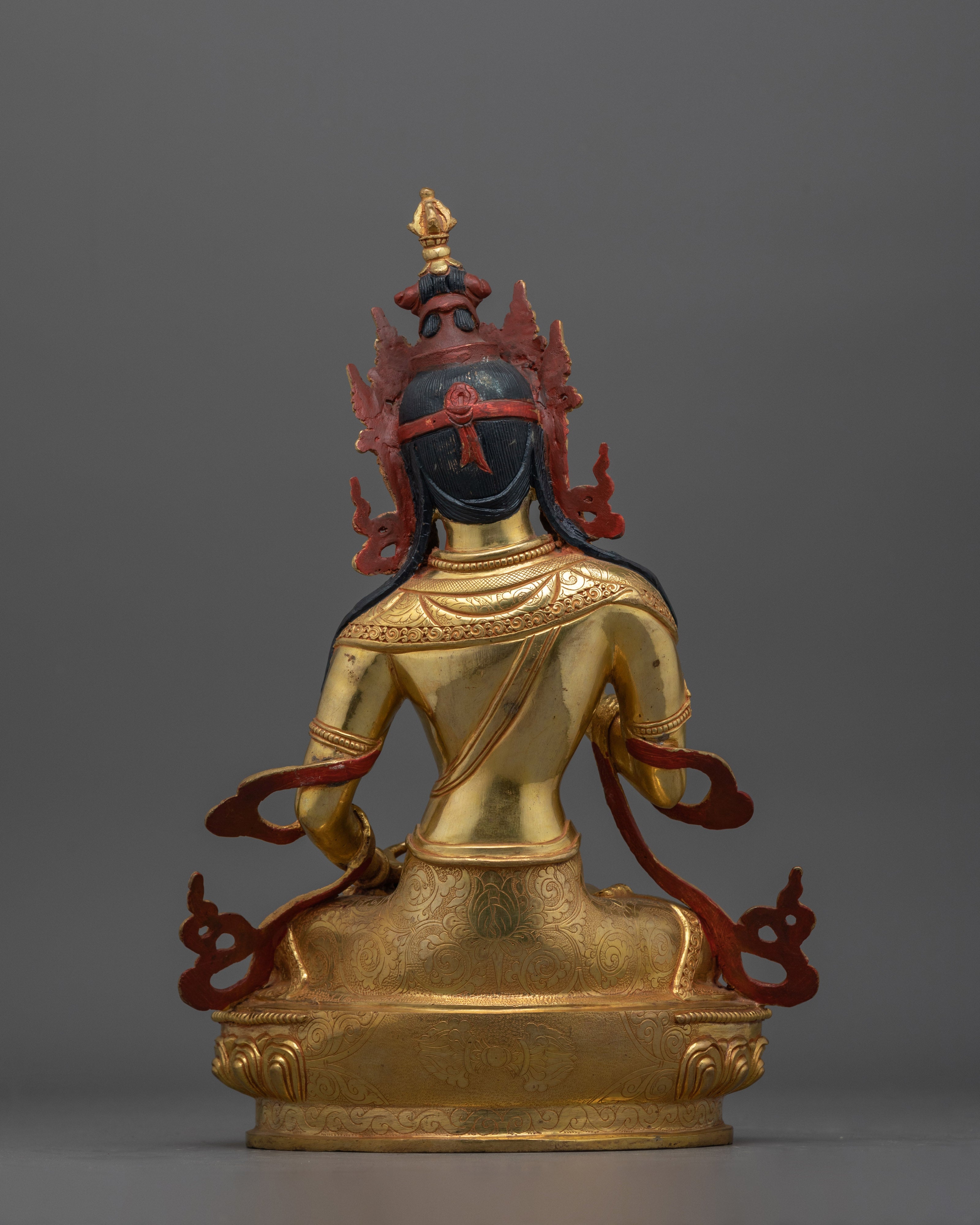 Handcrafted Vajrasattva Copper Statue | The Perfect Symbol of Purity and Transformation