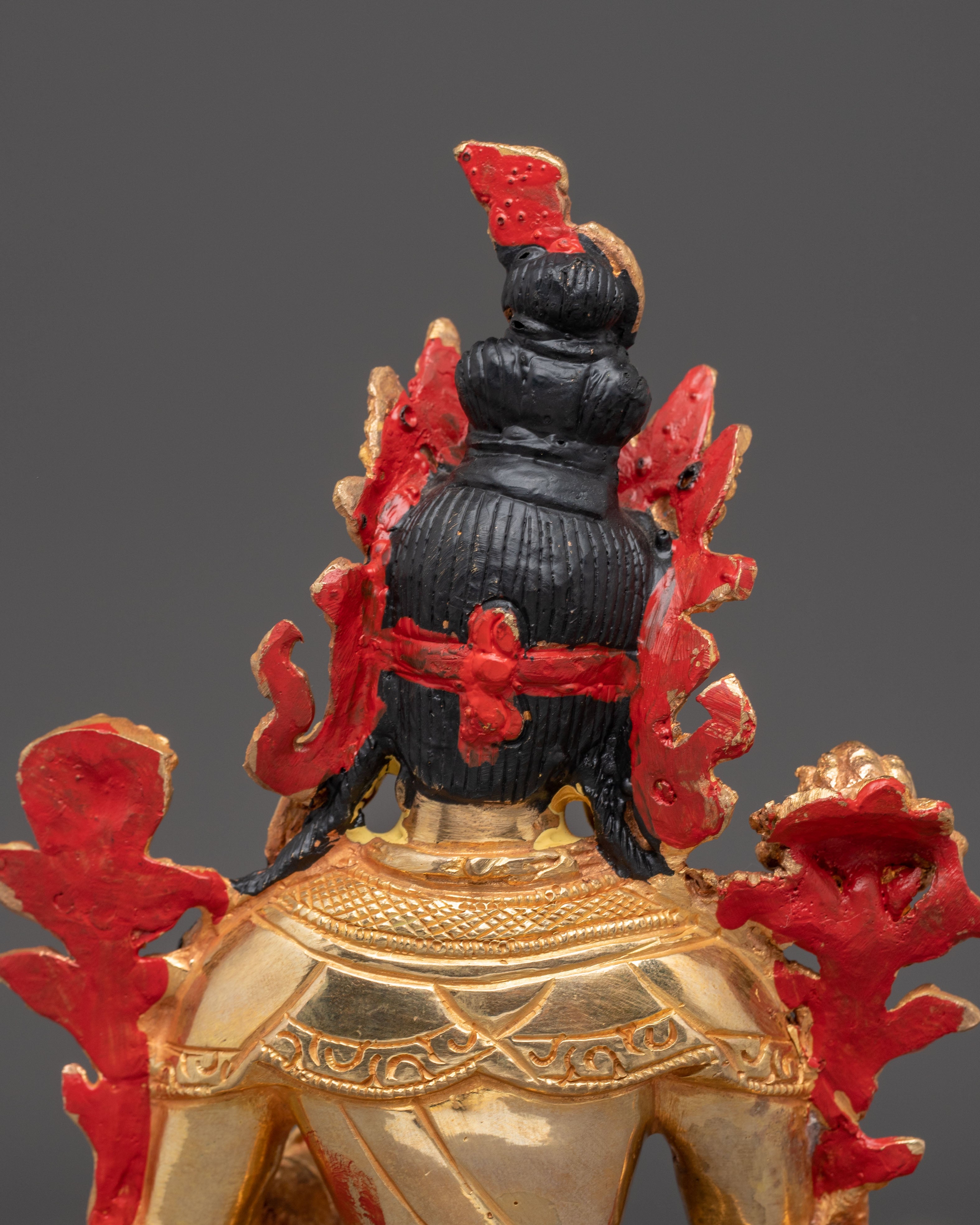 Mother Green Tara Golden Statue | Goddess of Compassion and Swift Protection