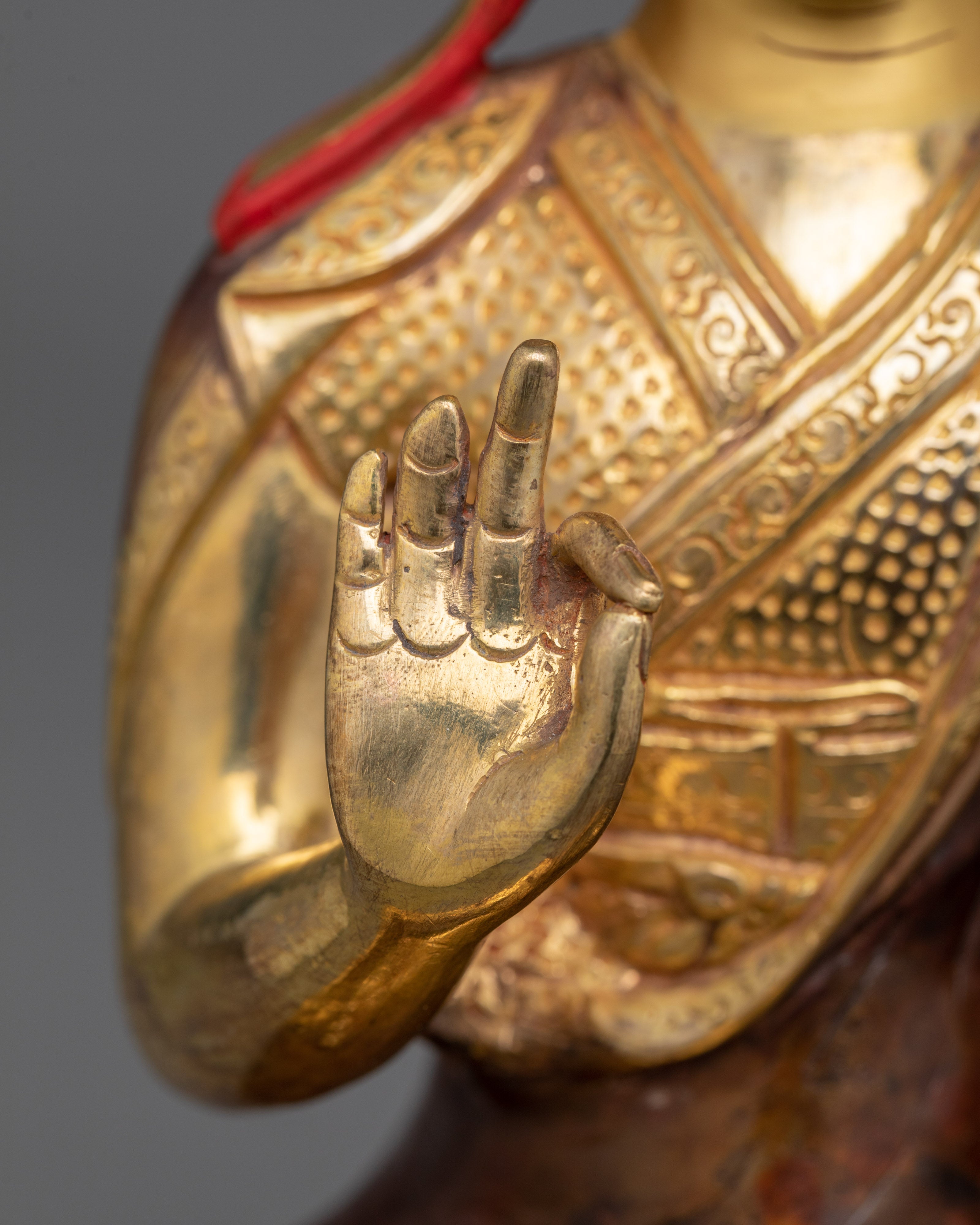 Tsongkhapa Statue Set | Master of Enlightenment