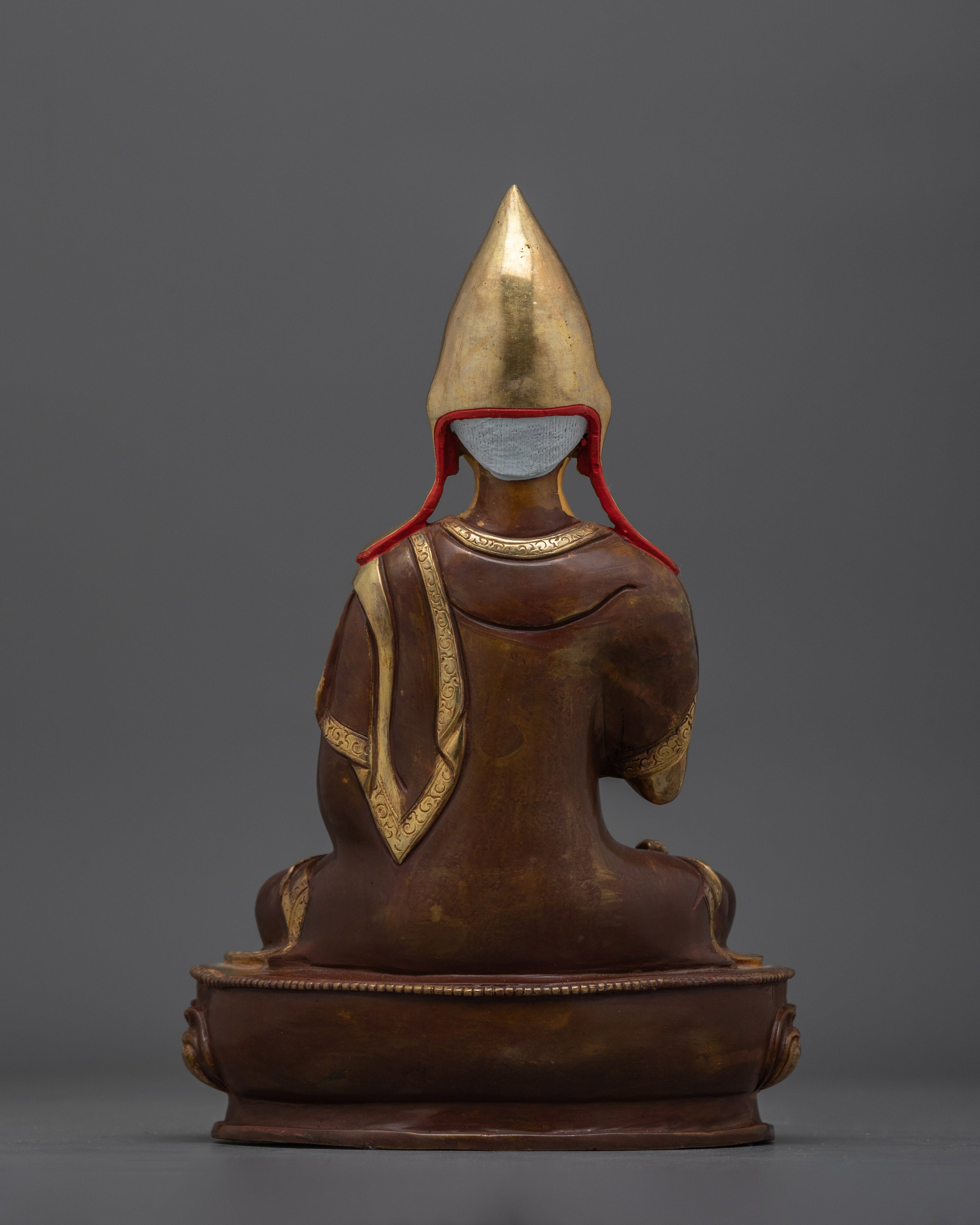The Master of Enlightenment with Disciples | Tsongkhapa Statue Set