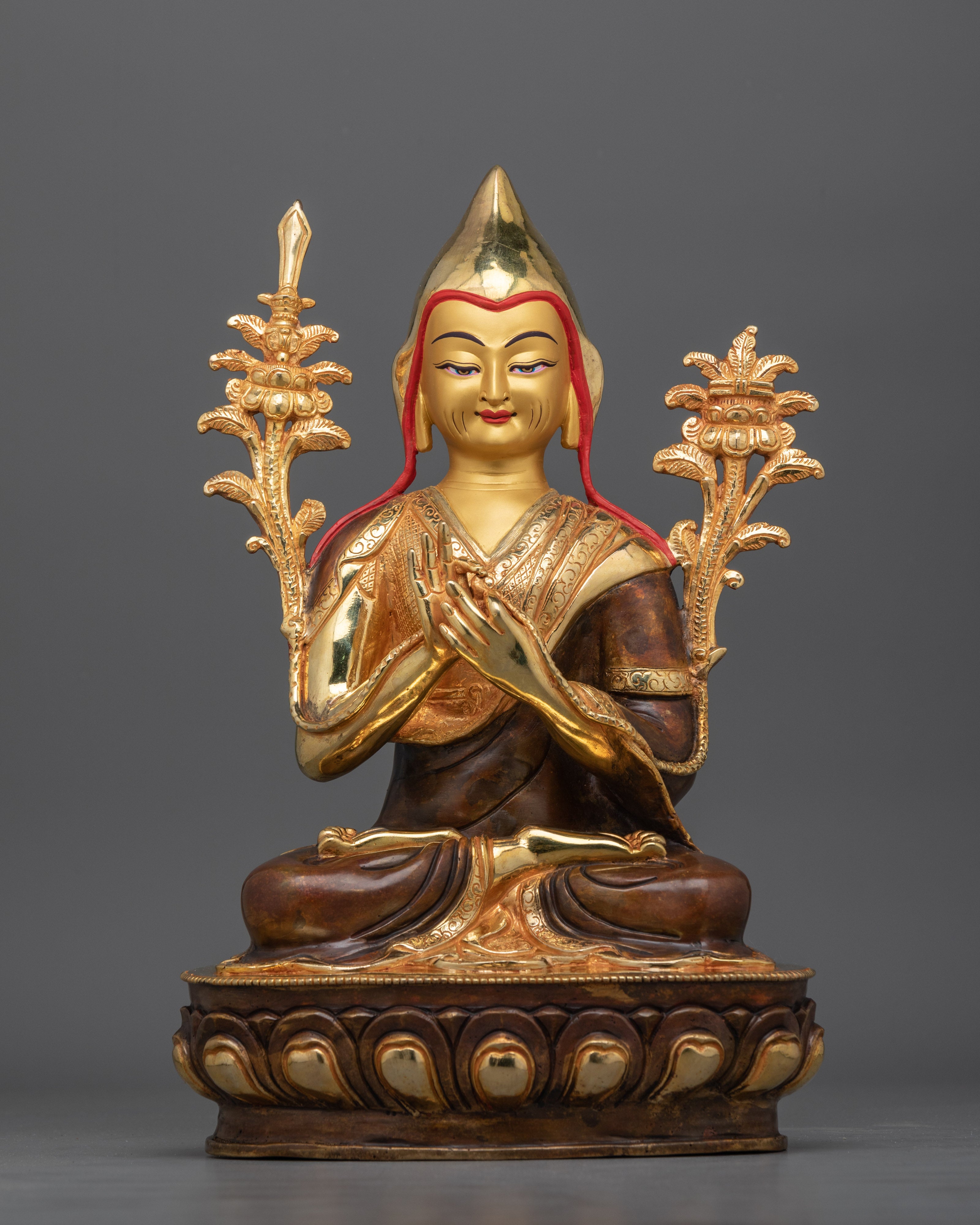 Tsongkhapa Statue Set | Master of Enlightenment
