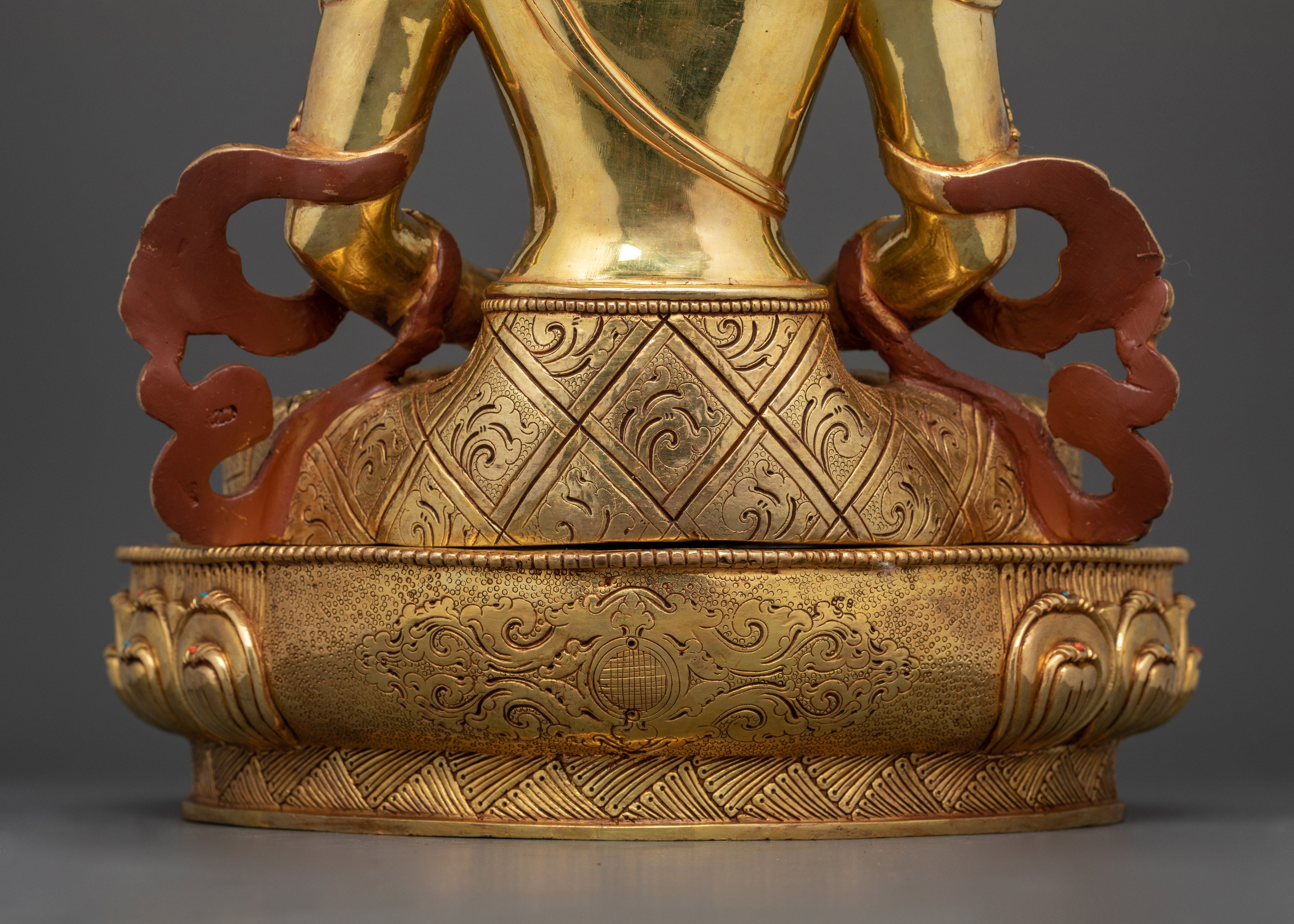 The Deity of Infinite Life and Wisdom | Amitayus Copper Statue