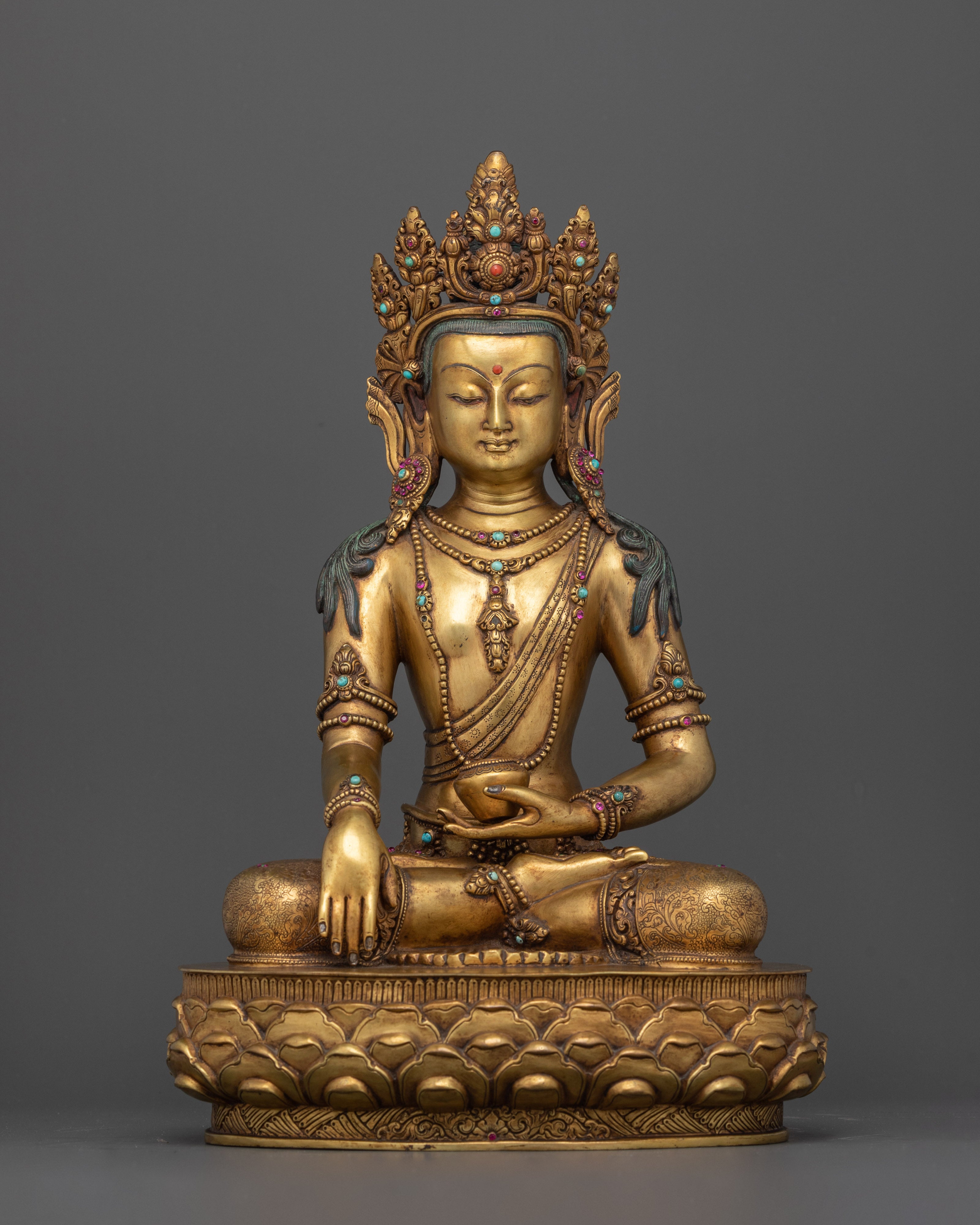 Enlightened One in Majestic Form