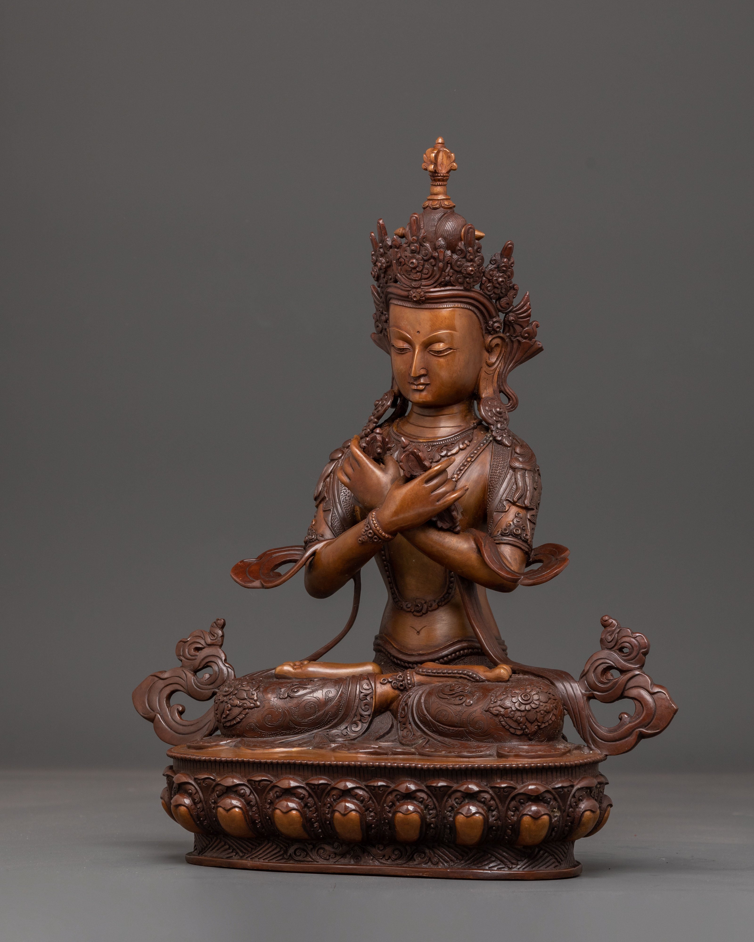 Enlightened Vajradhara Sculpture for Spiritual Enlightenment | Tantric Deity
