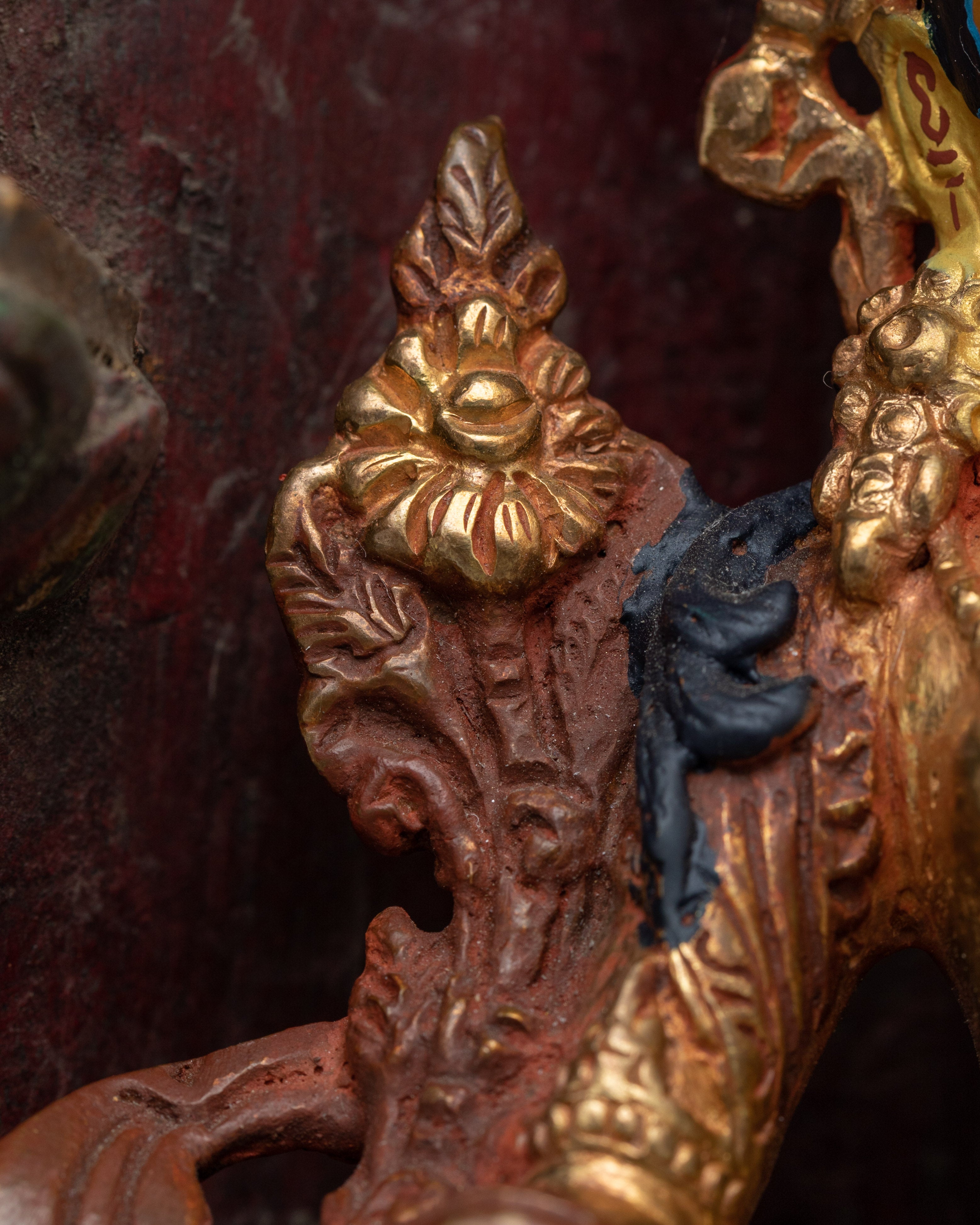 Sacred Green Tara Statue with Throne | Emblem of Compassion and Protection