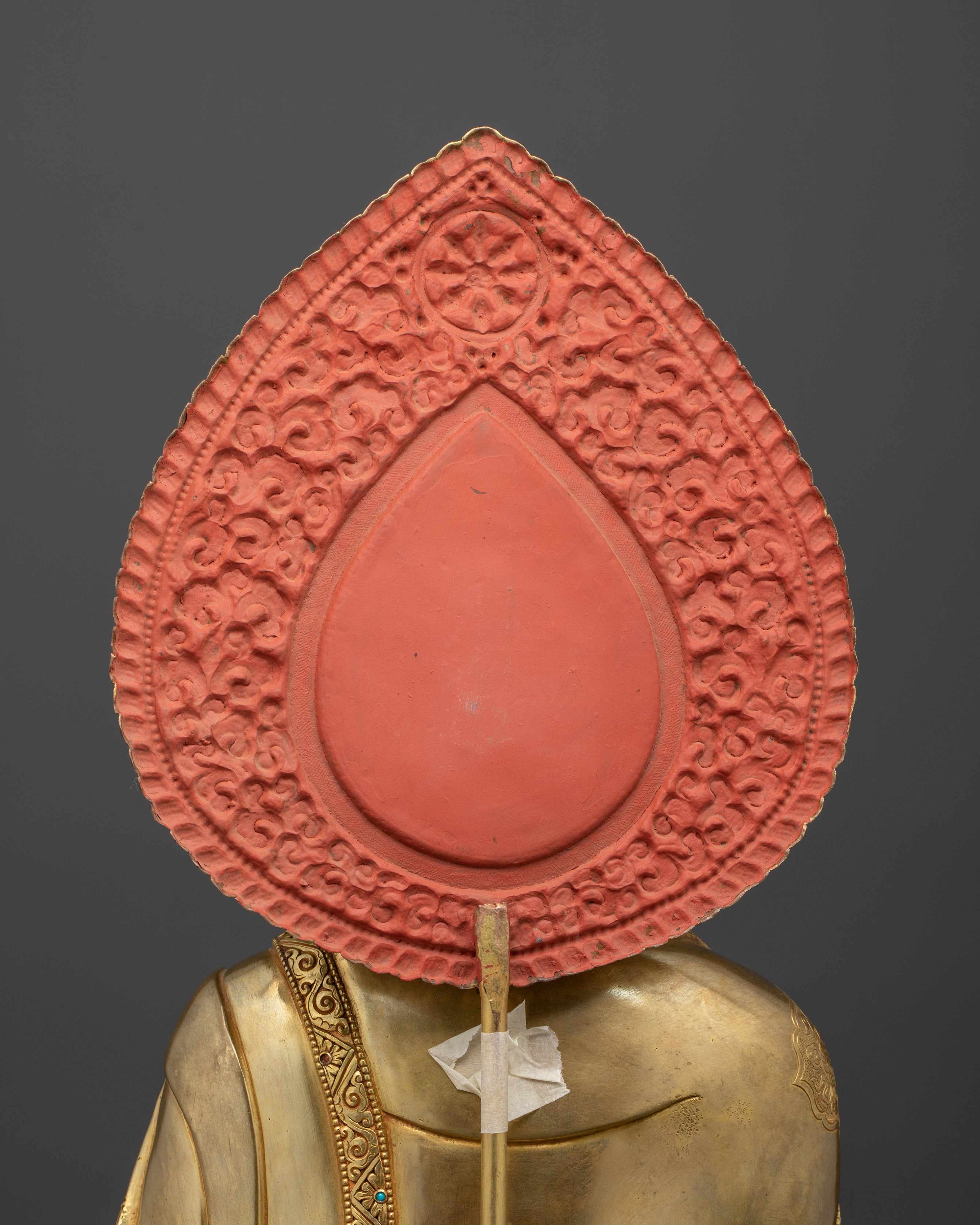 Spiritual Medicine Buddha Statue | 24K Gold Gilded Copper Masterpiece