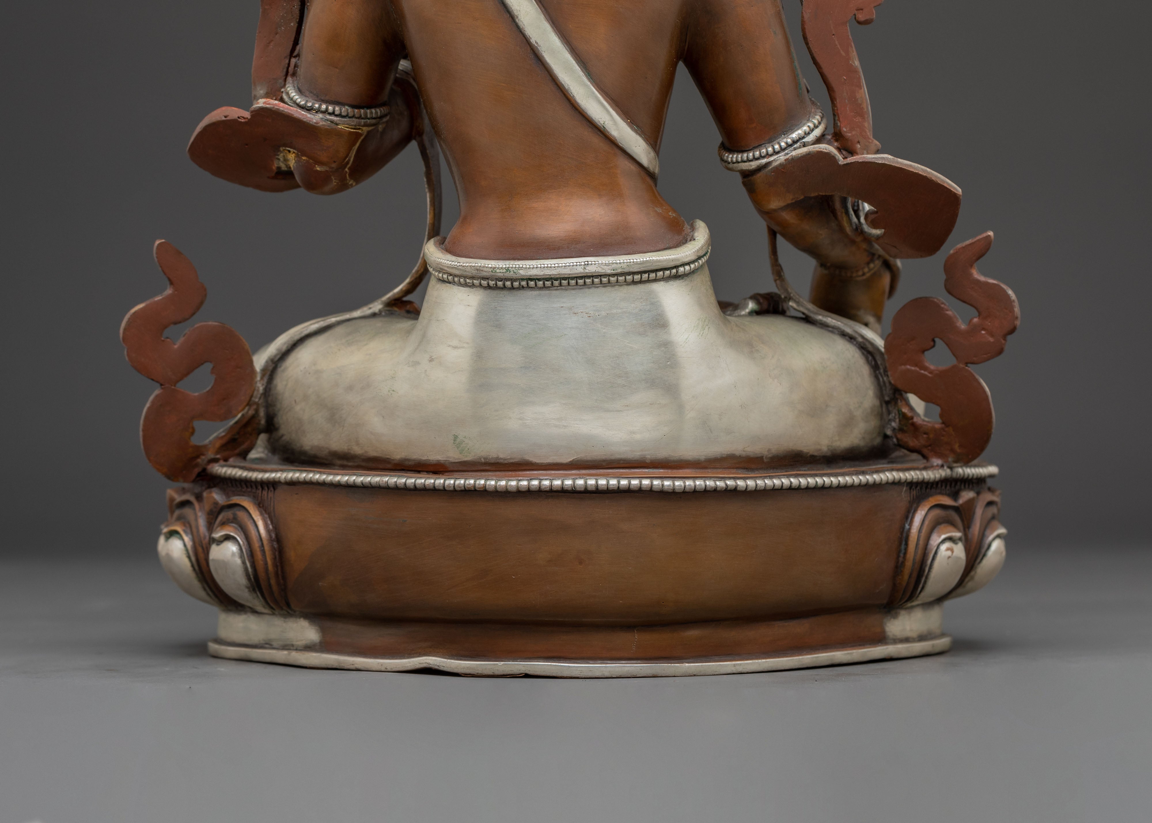 Handmade Figurine of White Tara Goddess of Longevity