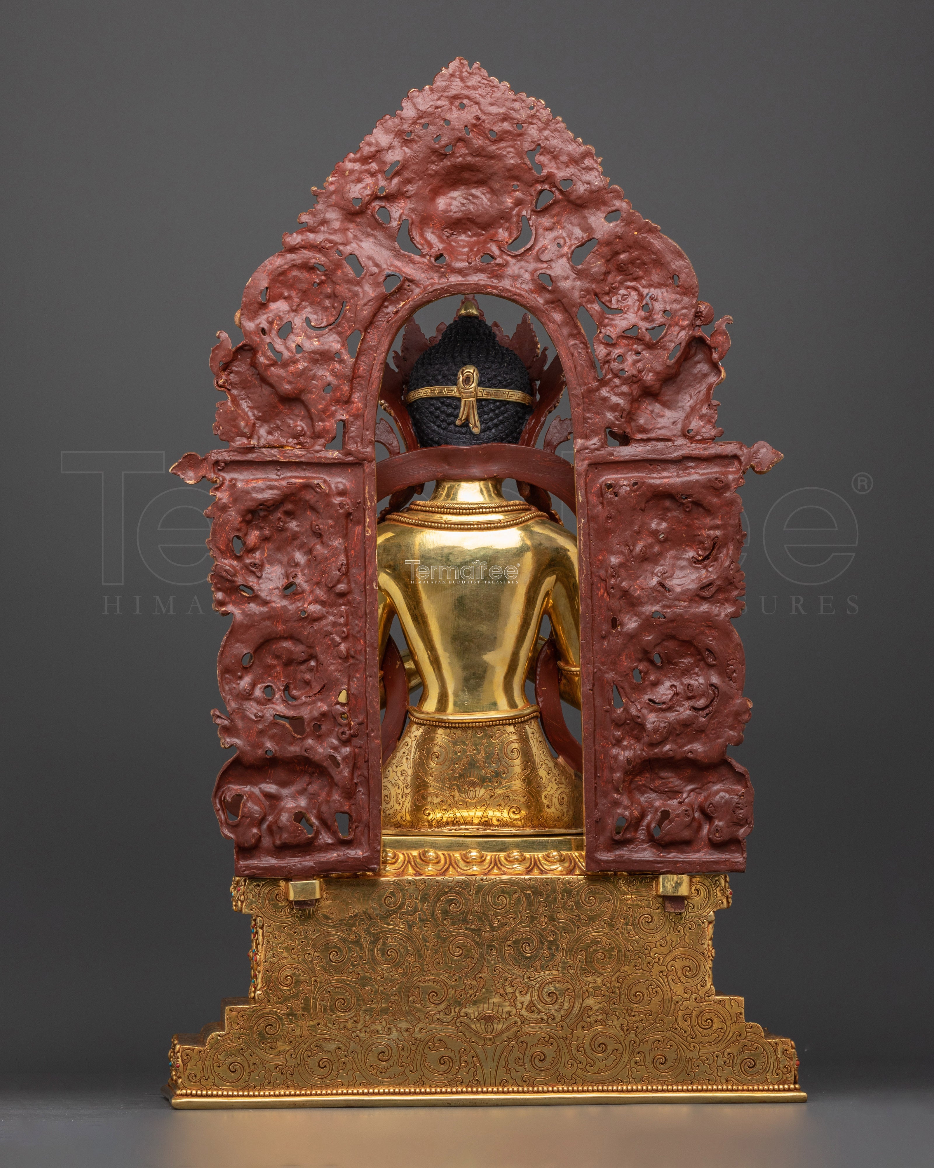 Nepalese Scupted Maitreya Bodhisattva Statue | Future Buddha of Compassion