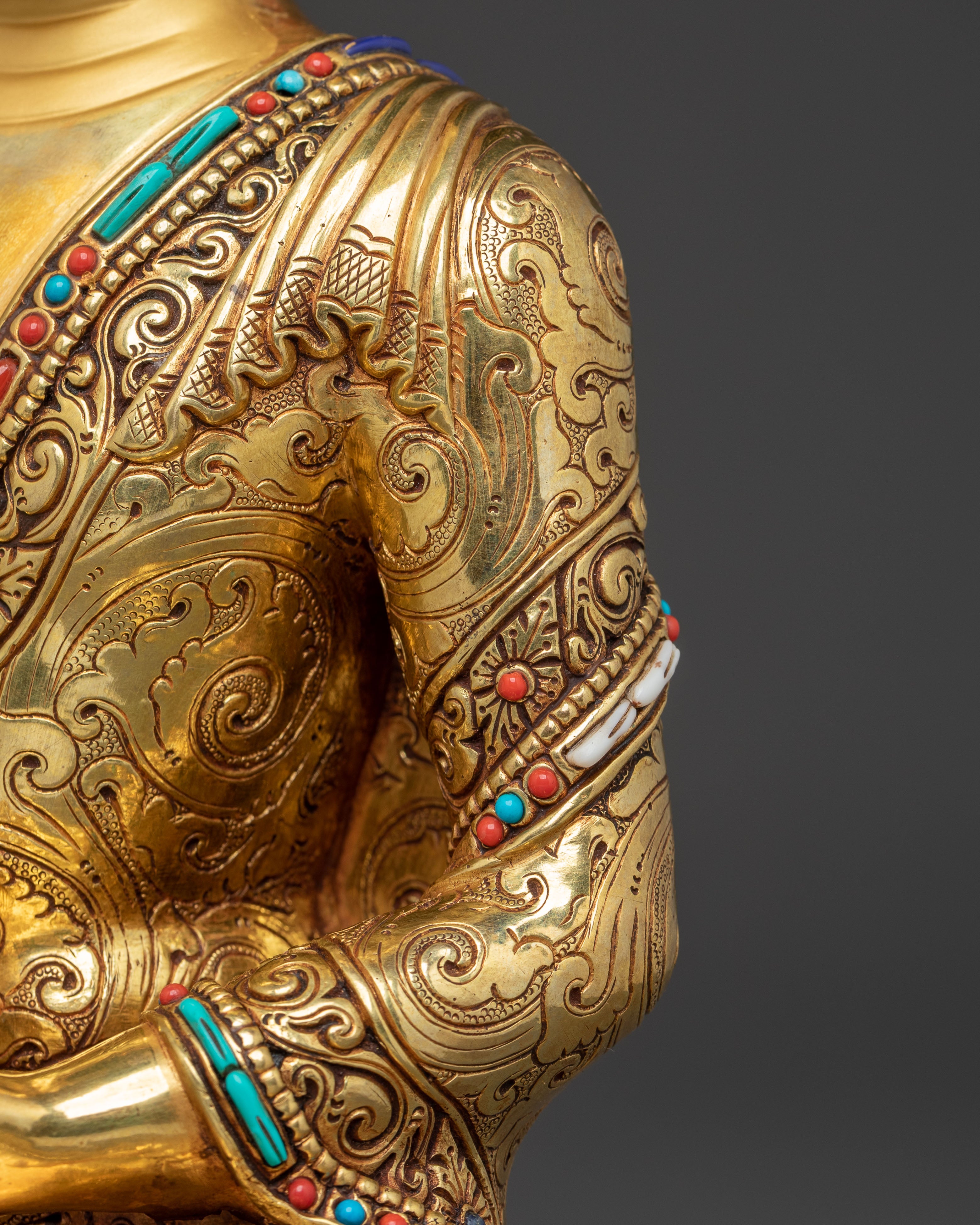 Historical Shakyamuni Buddha Copper Statue | Enlightenment and Inner Peace