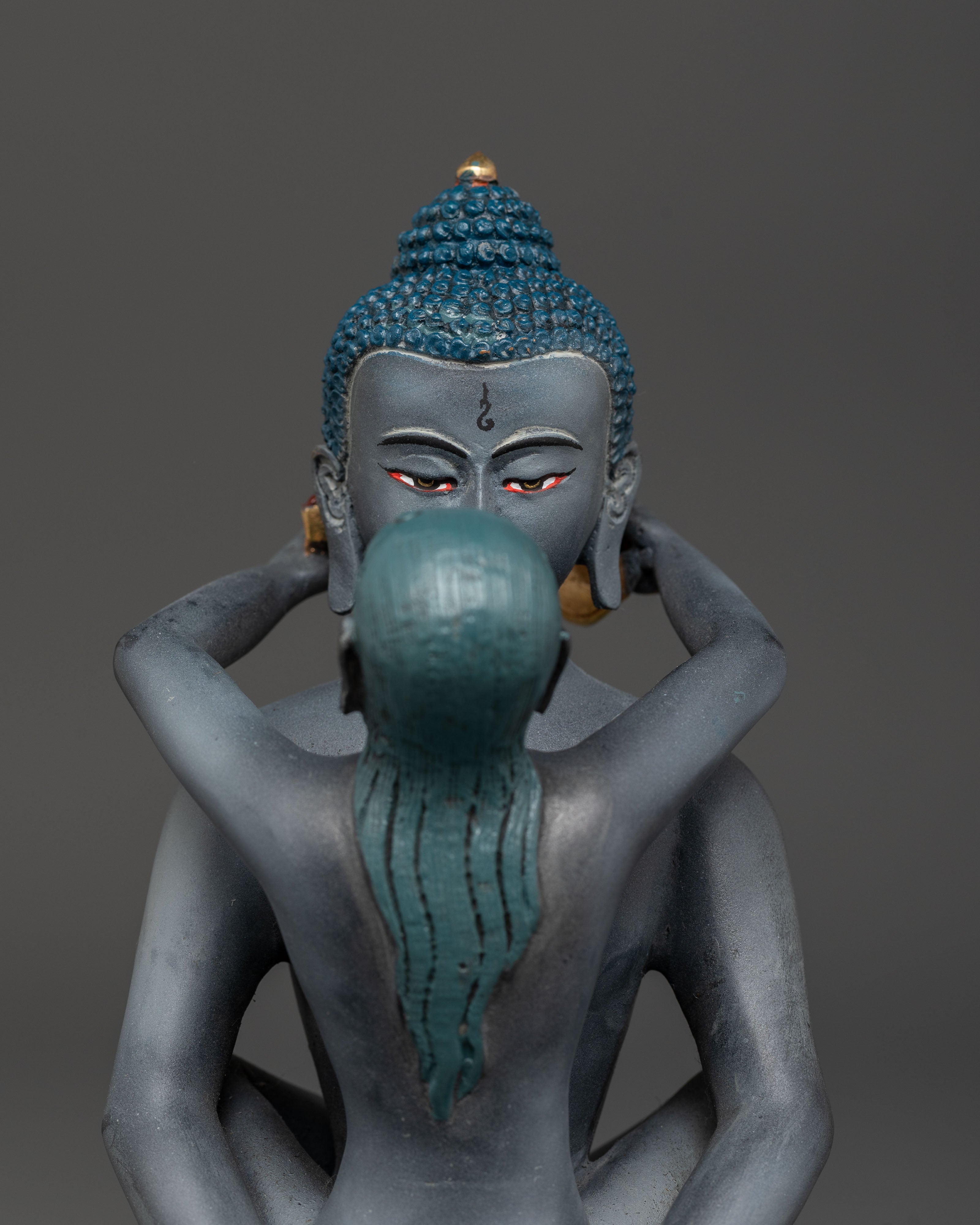 Handmade Samantabhadra with Consort | Tibetan Union of Bliss and Wisdom