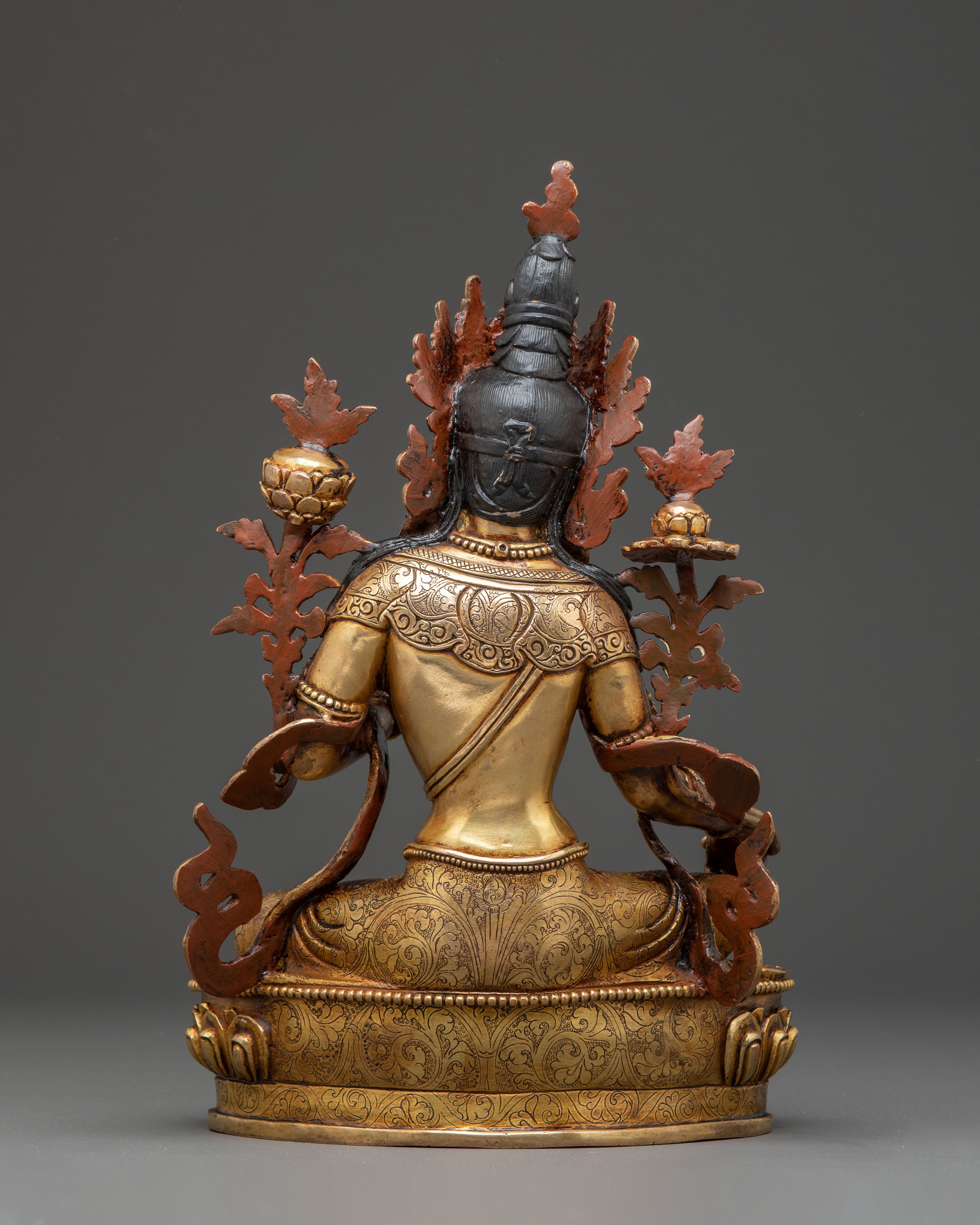 Peaceful Mother Green Tara Statue | Divine Feminine Icon