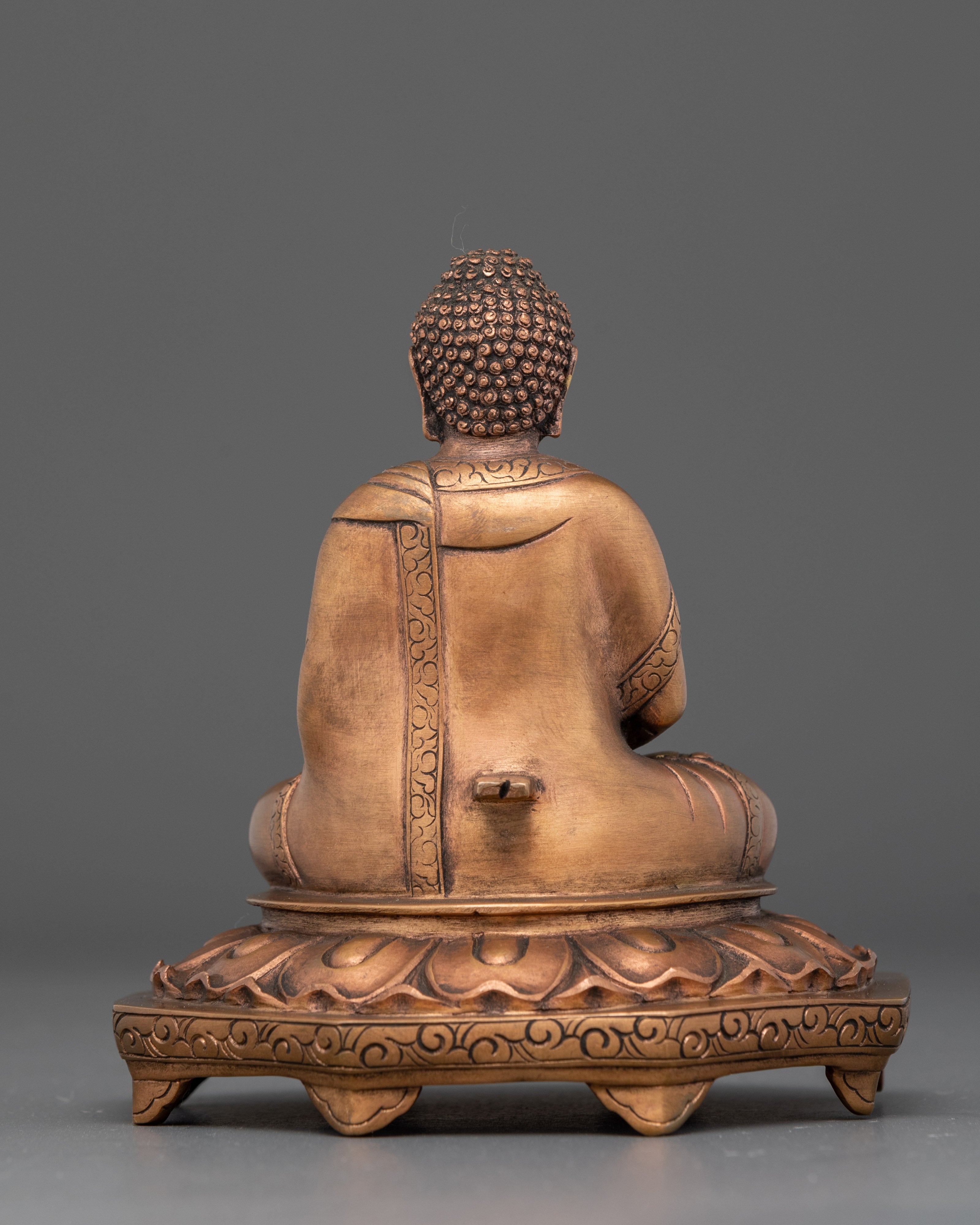 Sacred Five Buddha Set Figurine | Handcrafted Copper Statues