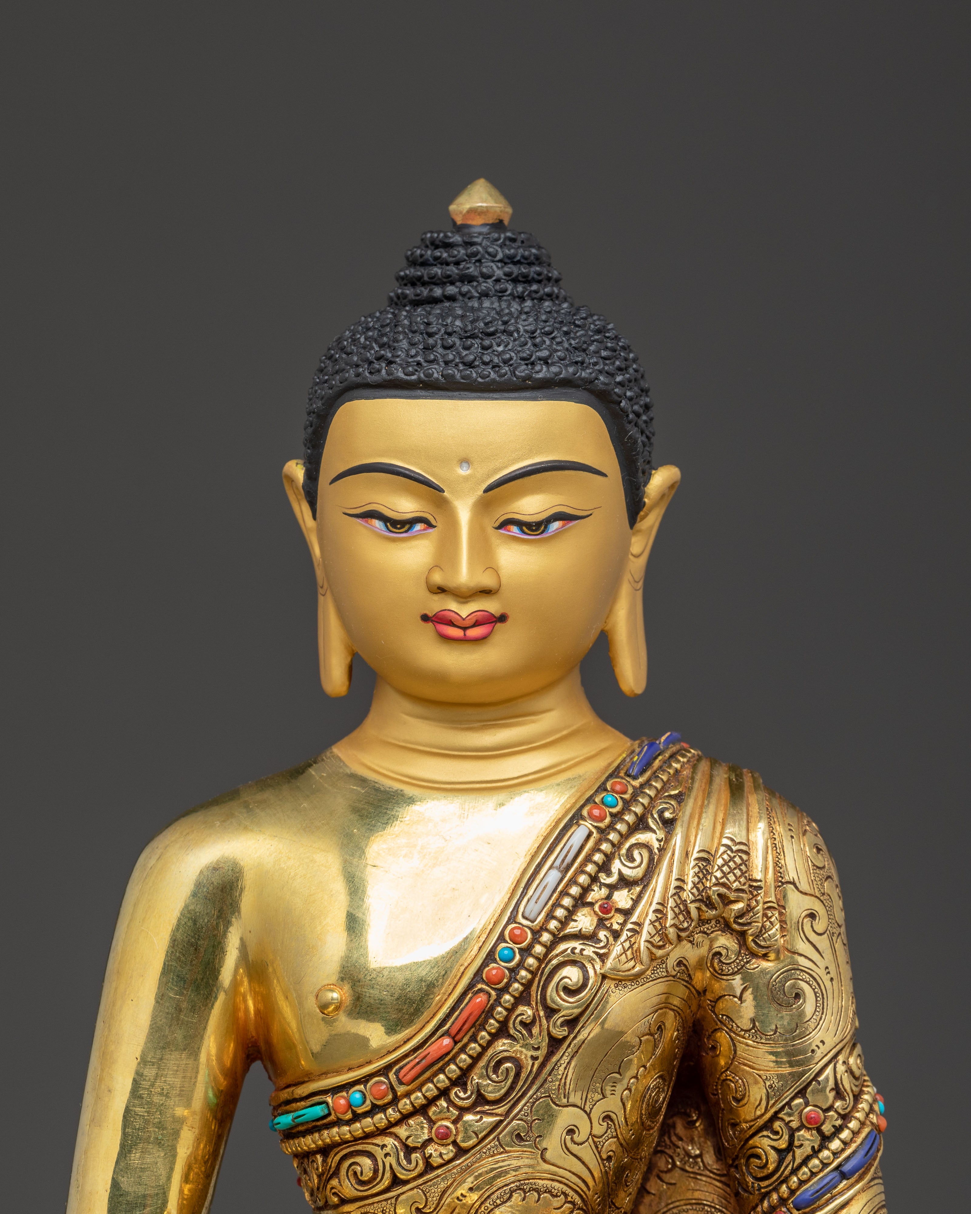 Handmade Three Great Buddha Statues Set | Shakyamuni, Amitabha, Medicine Buddha