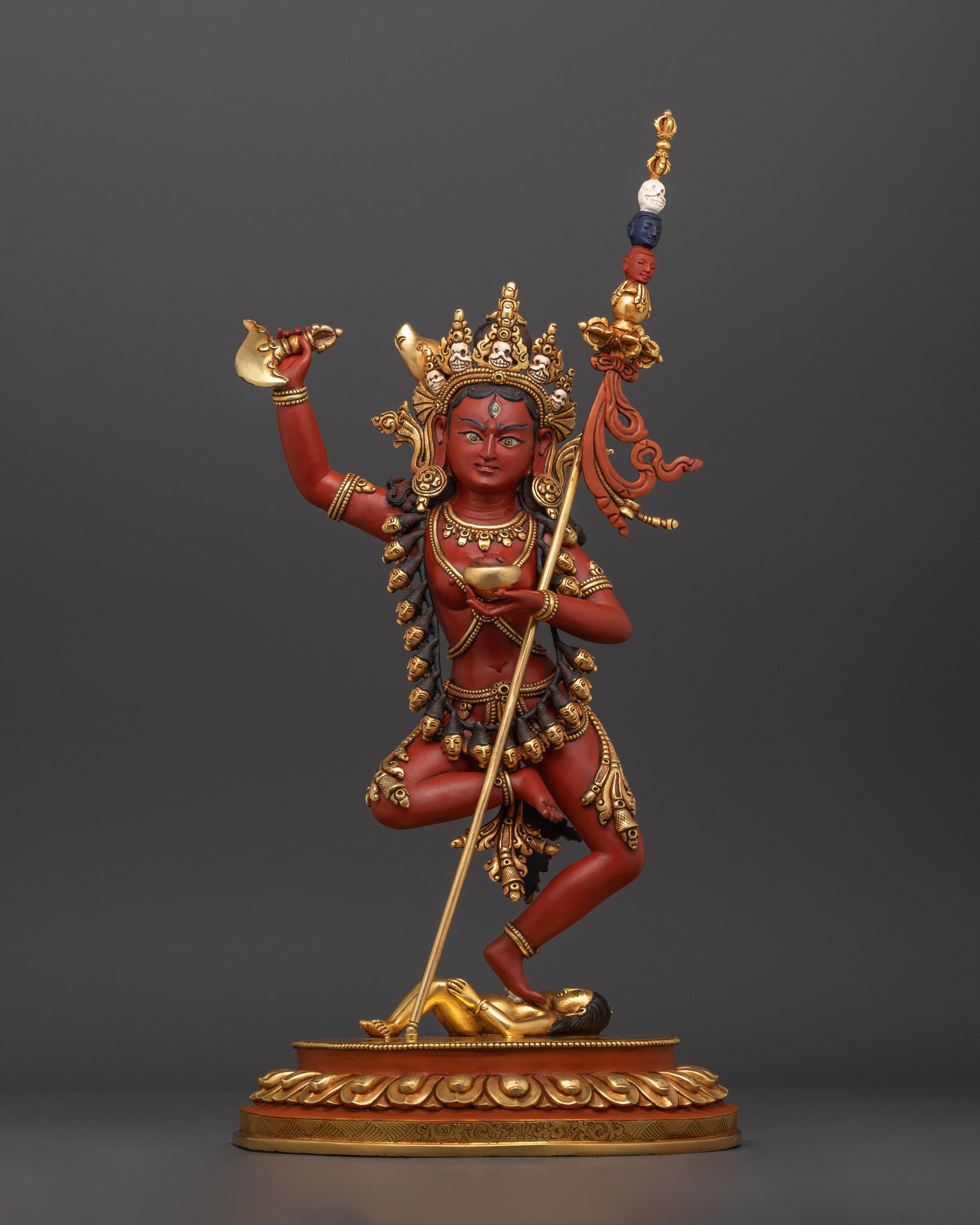 Tibetan Dakini Dorje Phagmo Statue | Buddhism Tantric Deity