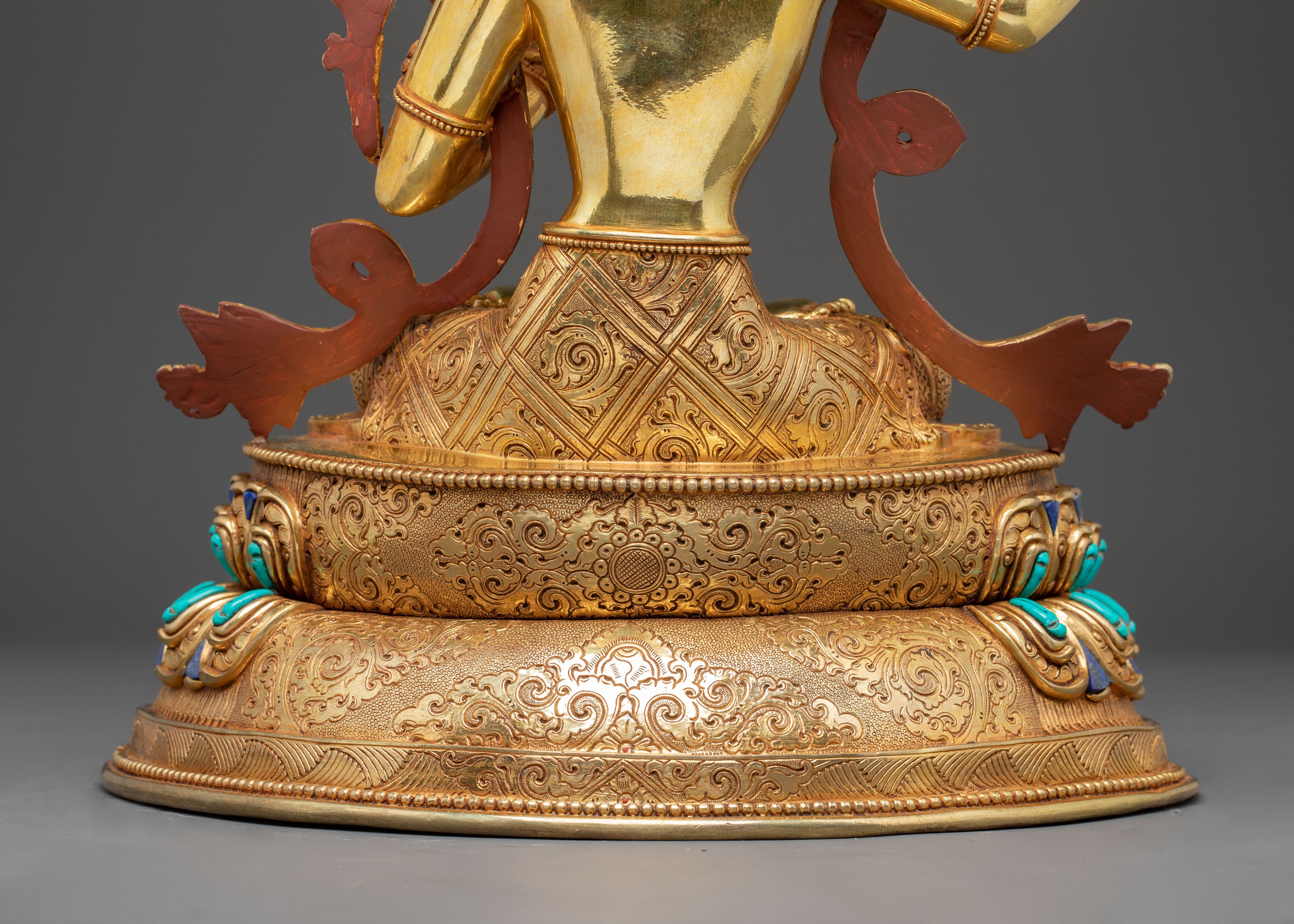 Handmade Statue of Bodhisattva Manjushri | Wisdom deity