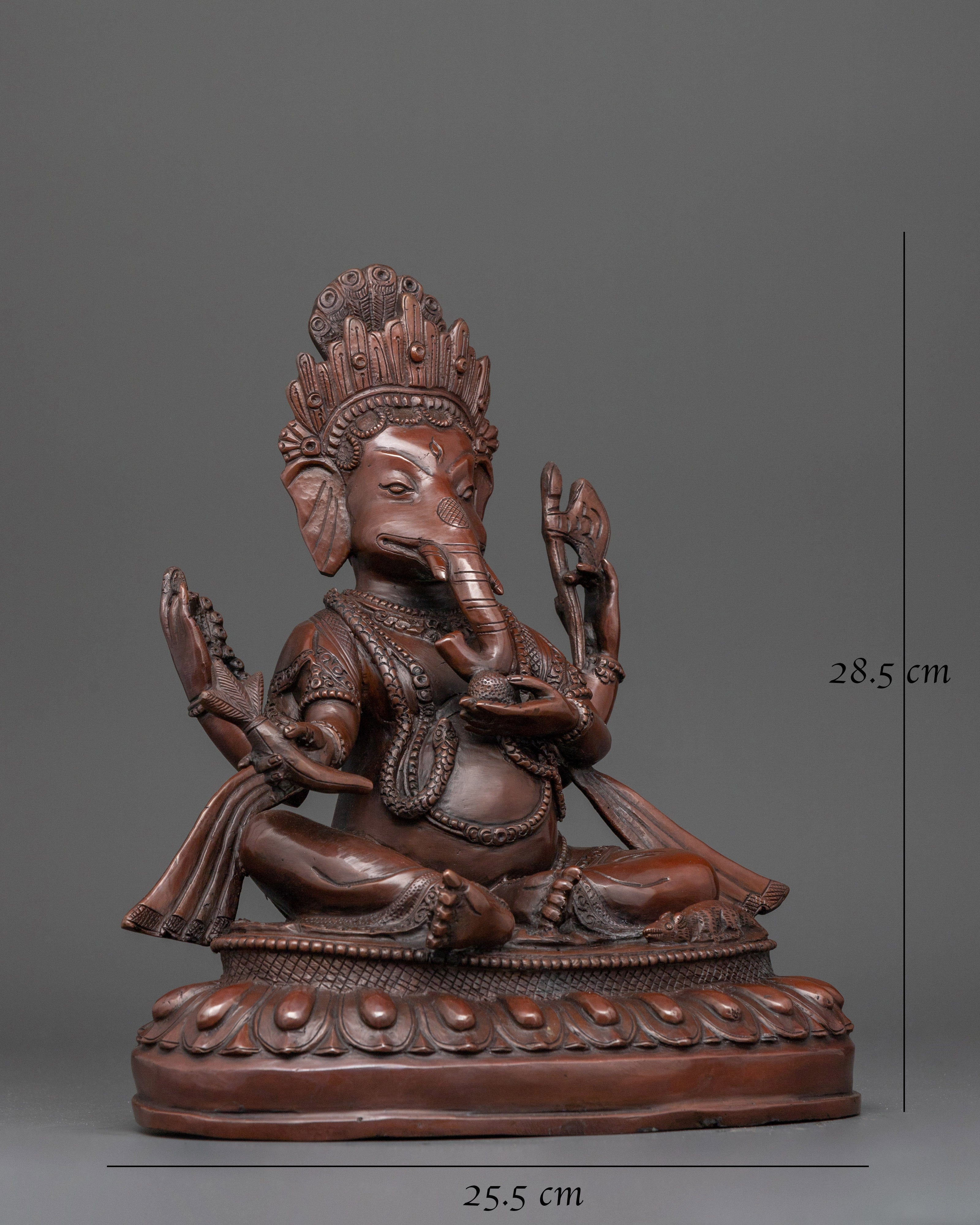 Four-Armed Ganesh Statue