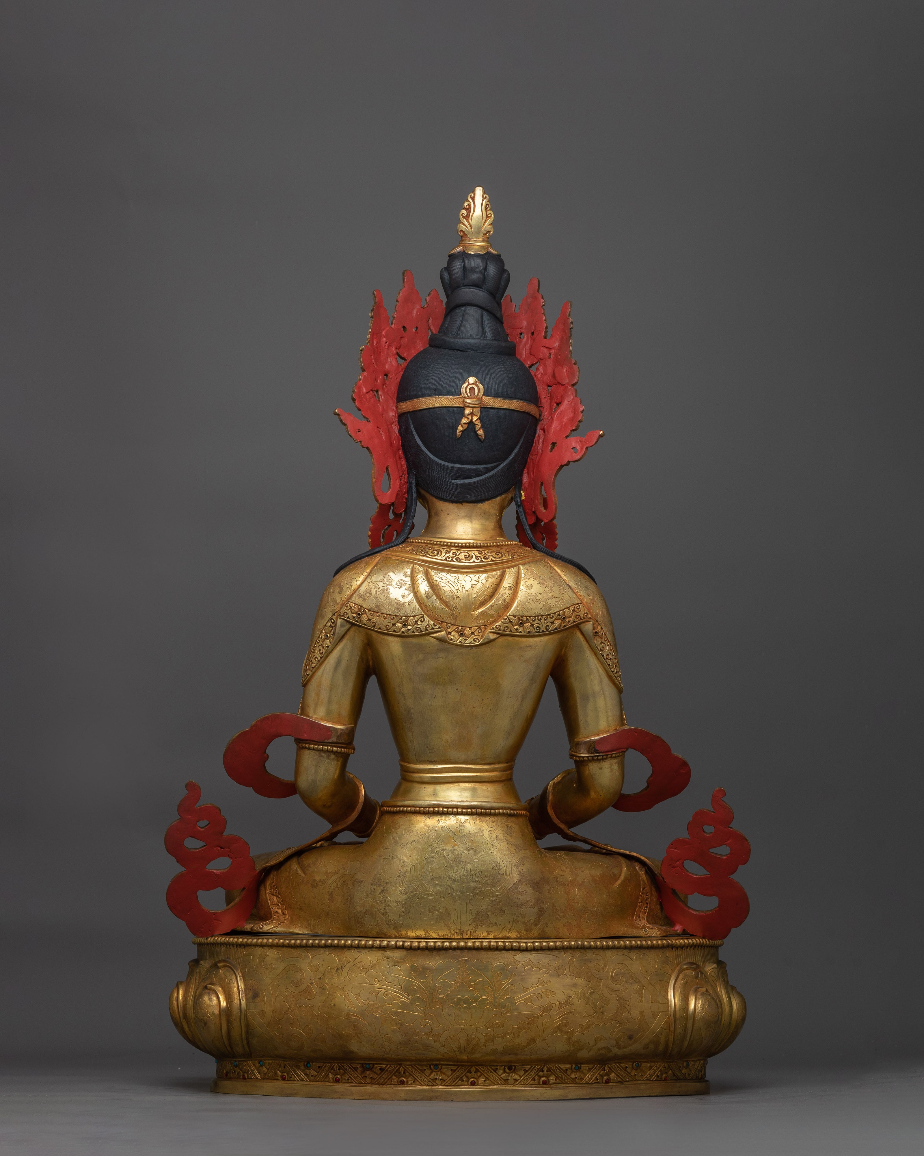Amitayus Long-Life Buddha 65cm Statue | Symbol of Enduring Vitality