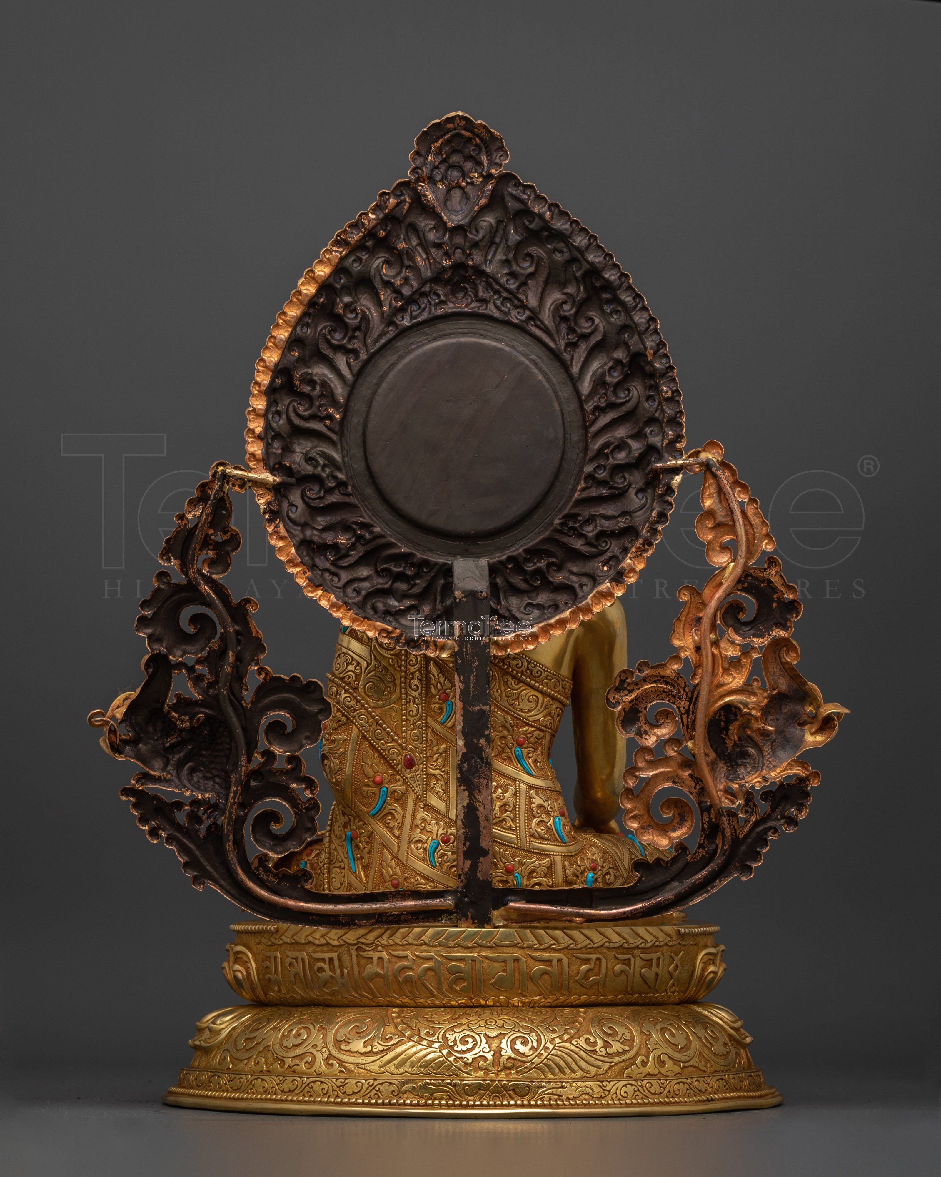 Shakyamuni Buddha Founder of Buddhism Statue | 22.4 Inches Hand Carved Masterpiece