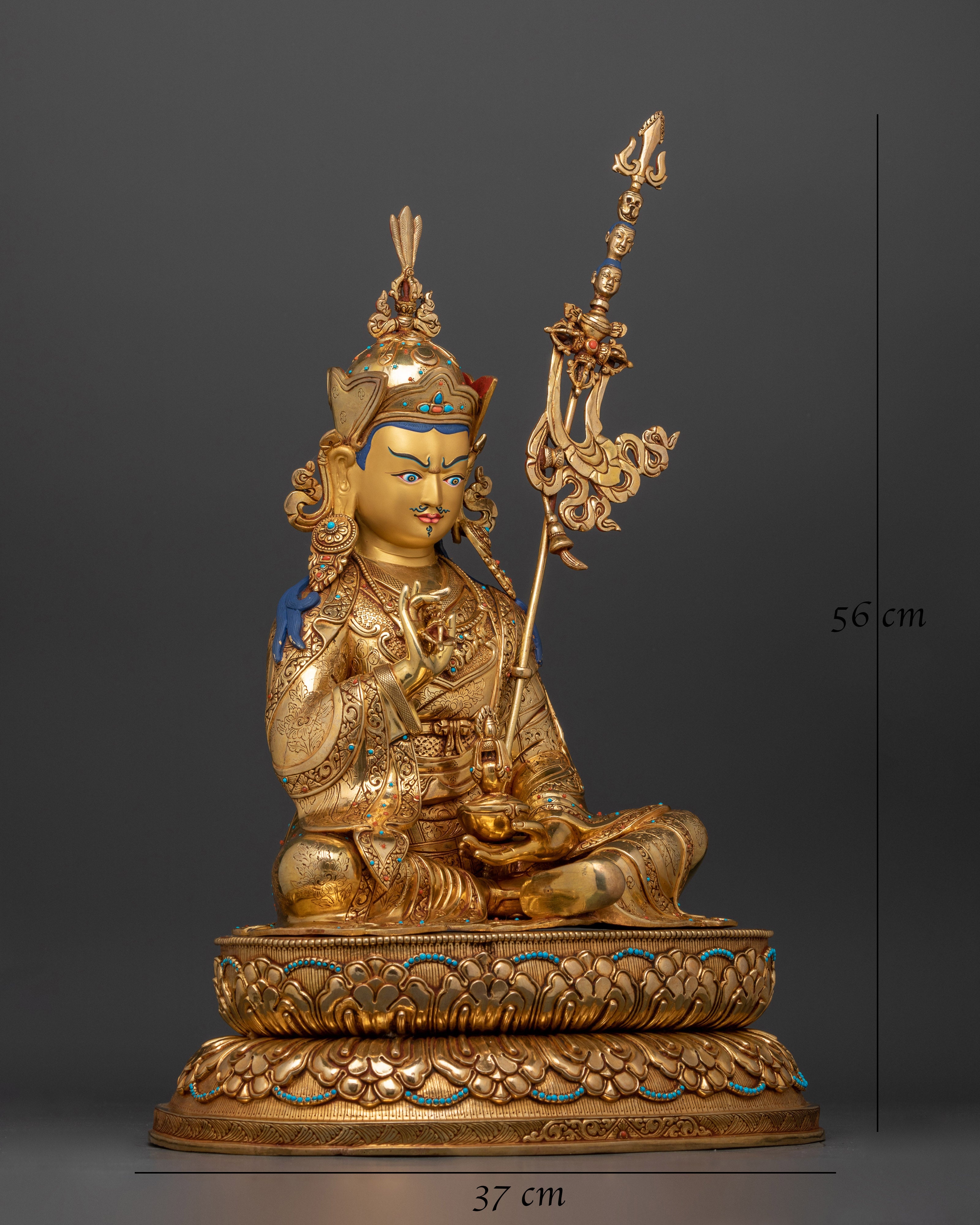 The Second Buddha Guru Rinpoche Statue