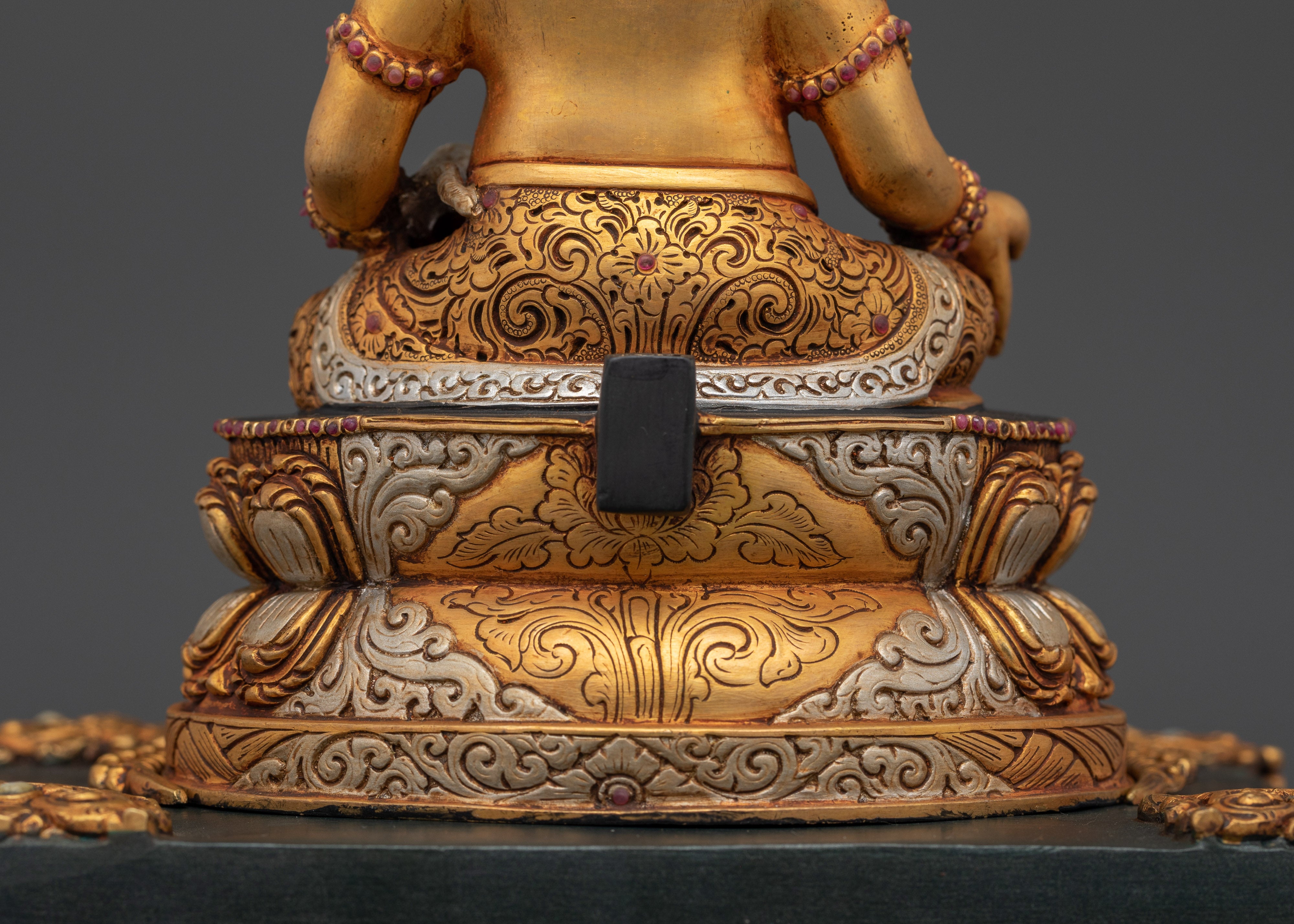 The Deity of Wealth and Prosperity | Yellow Dzambhala Exquisite Statue