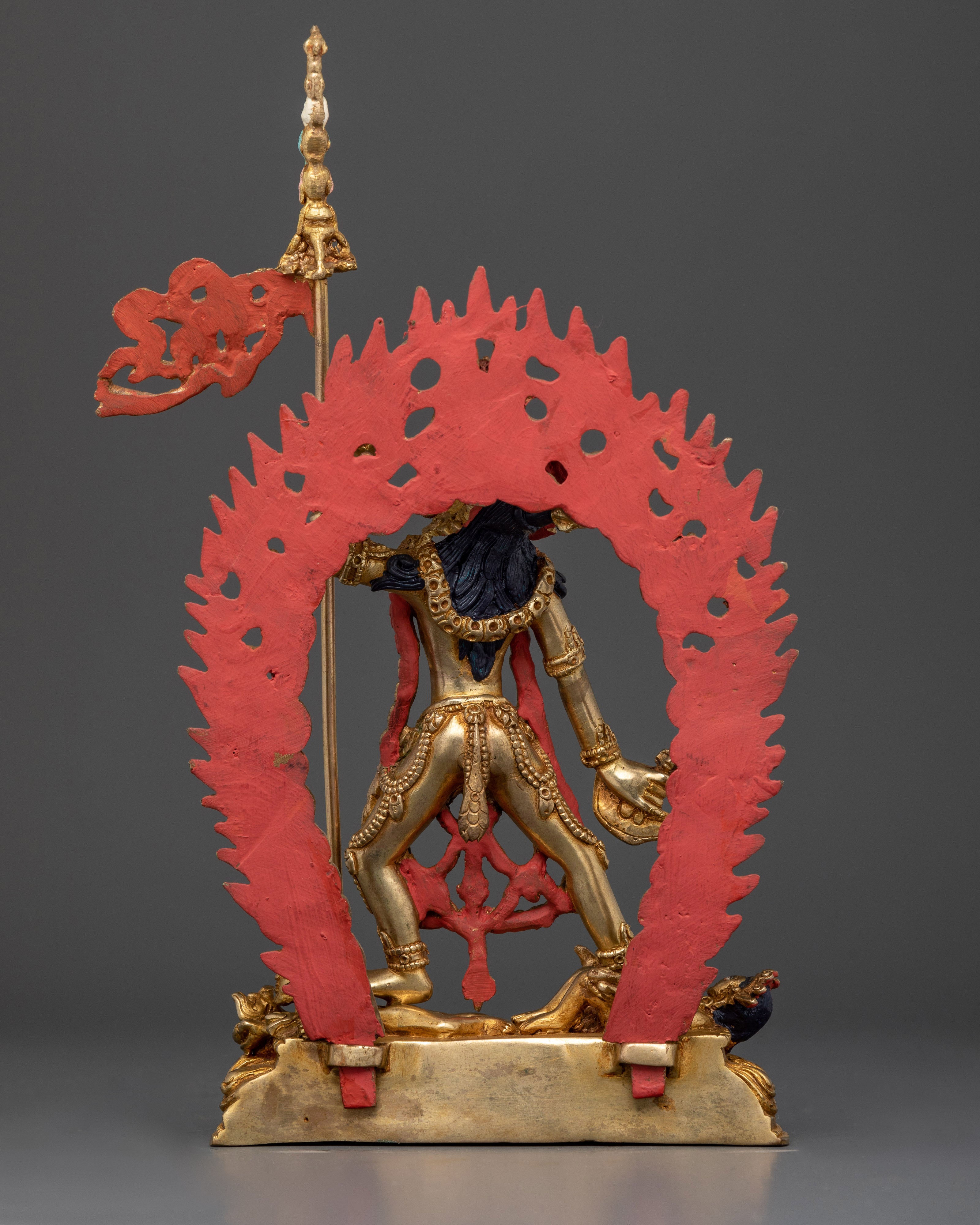 The Fierce Feminine Embodiment of Enlightened Wisdom | Vajrayogini Copper Statue