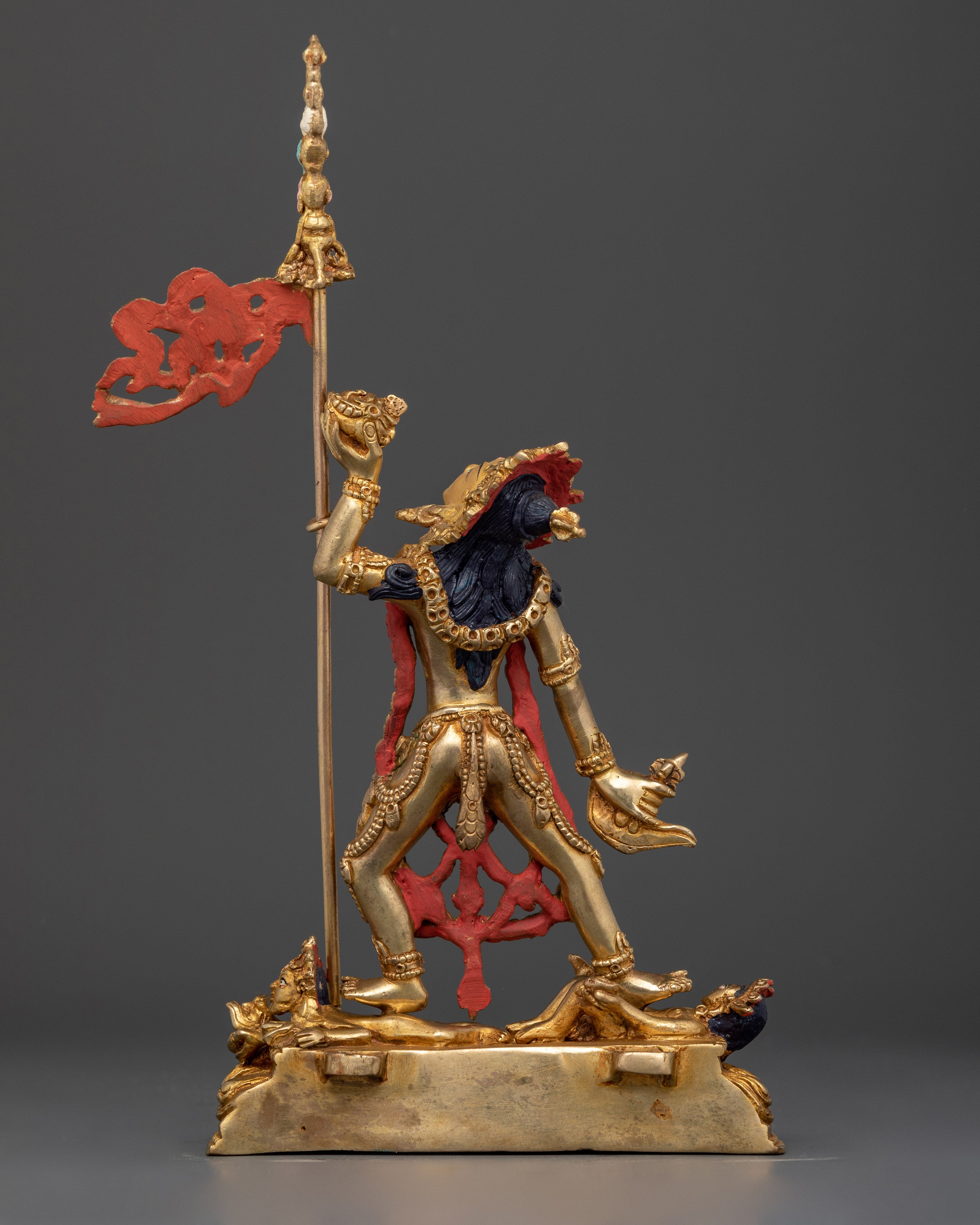 The Fierce Feminine Embodiment of Enlightened Wisdom | Vajrayogini Copper Statue