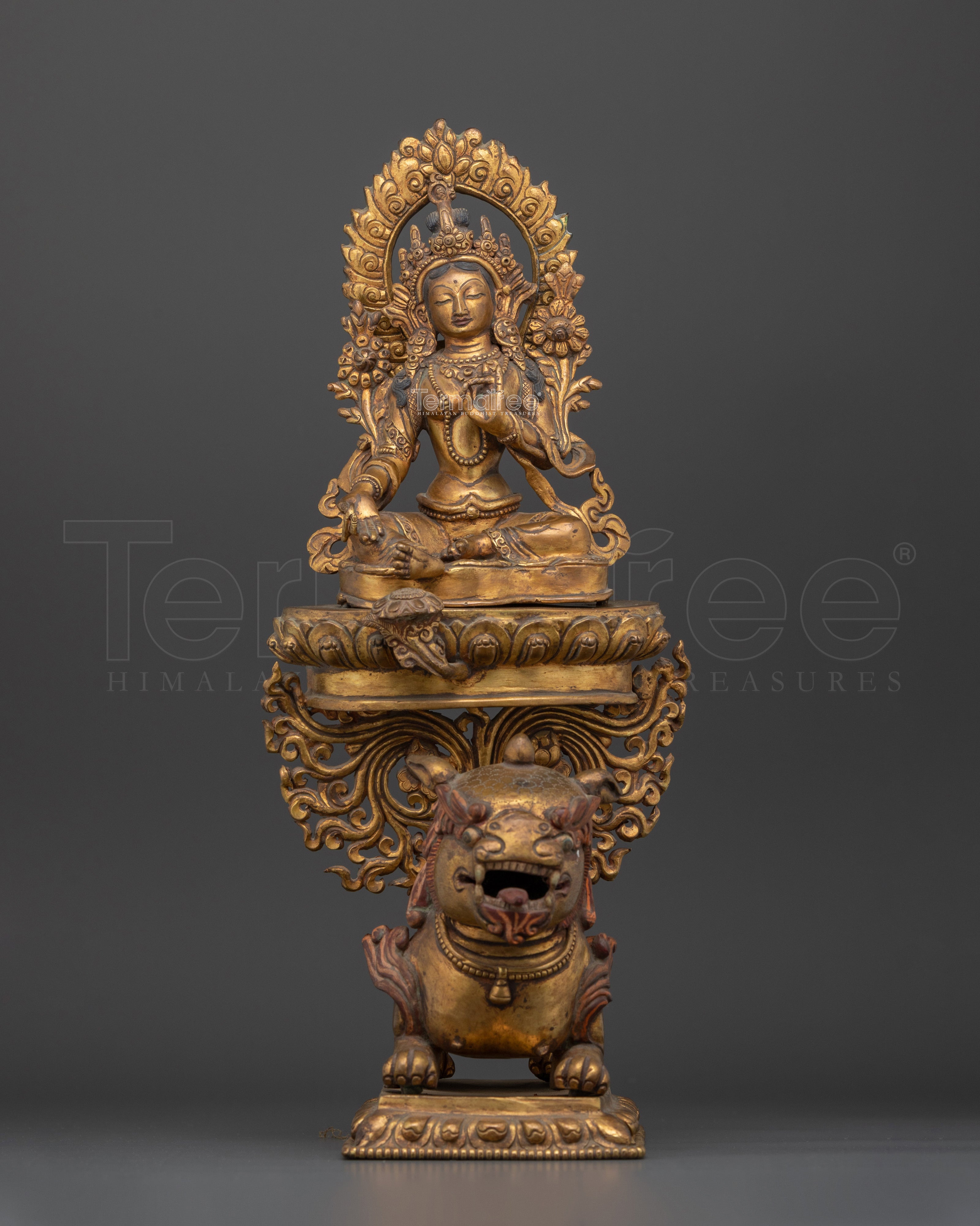 Antique Finished Green Tara | Mother of all buddhas | Dharma Crafts