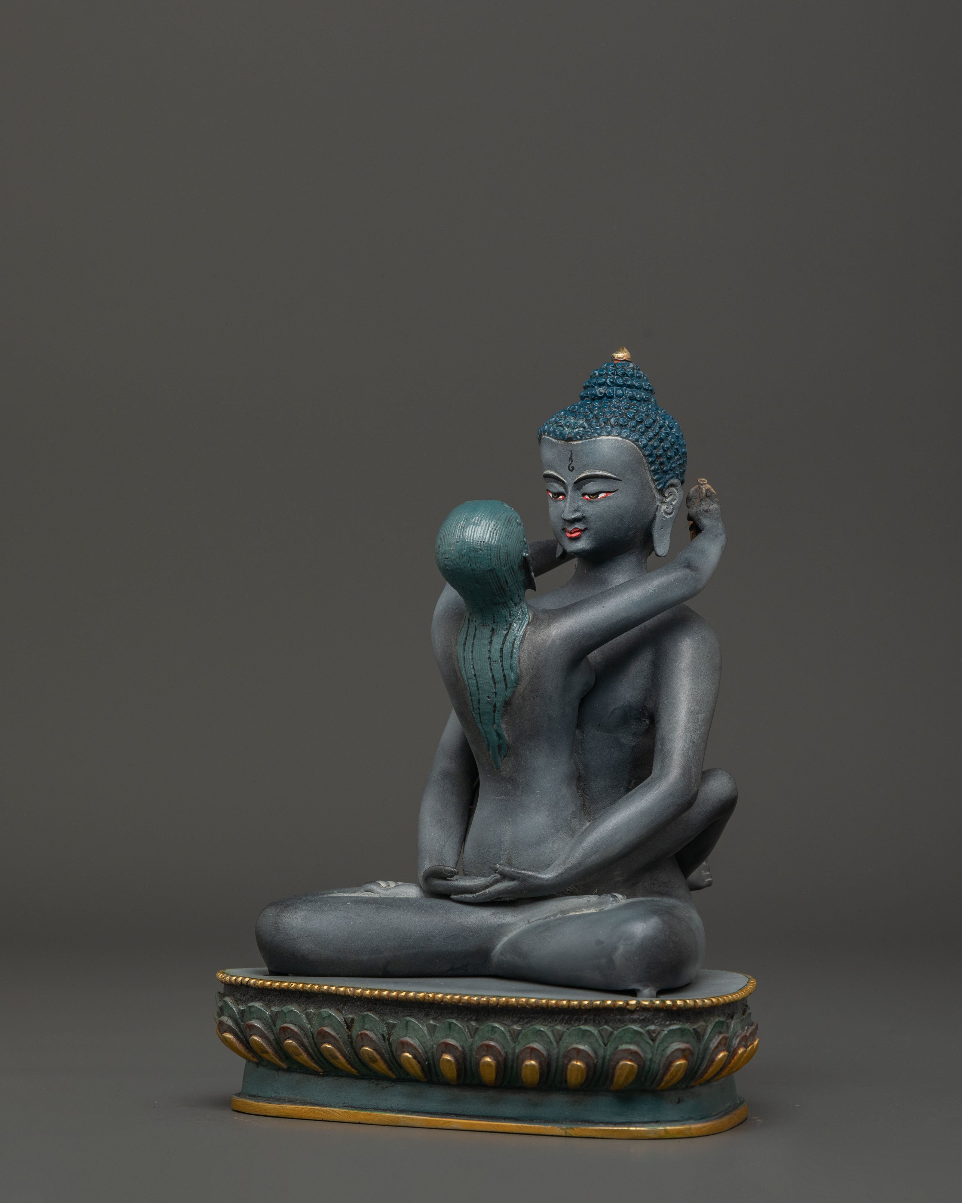 Handmade Samantabhadra with Consort | Tibetan Union of Bliss and Wisdom