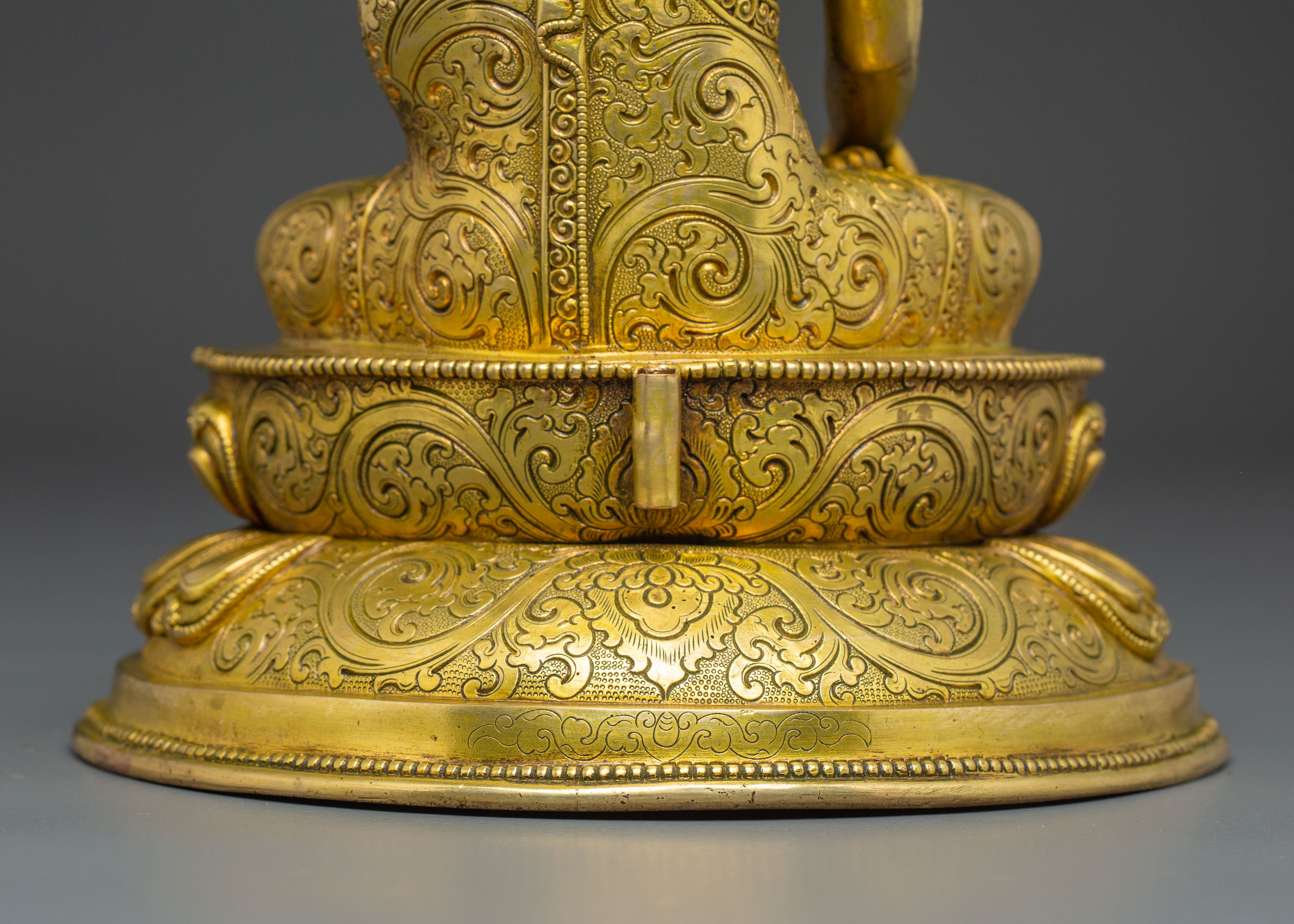 Handmade Golden Statue of Buddha Shakyamuni | The Historical Enlightened One