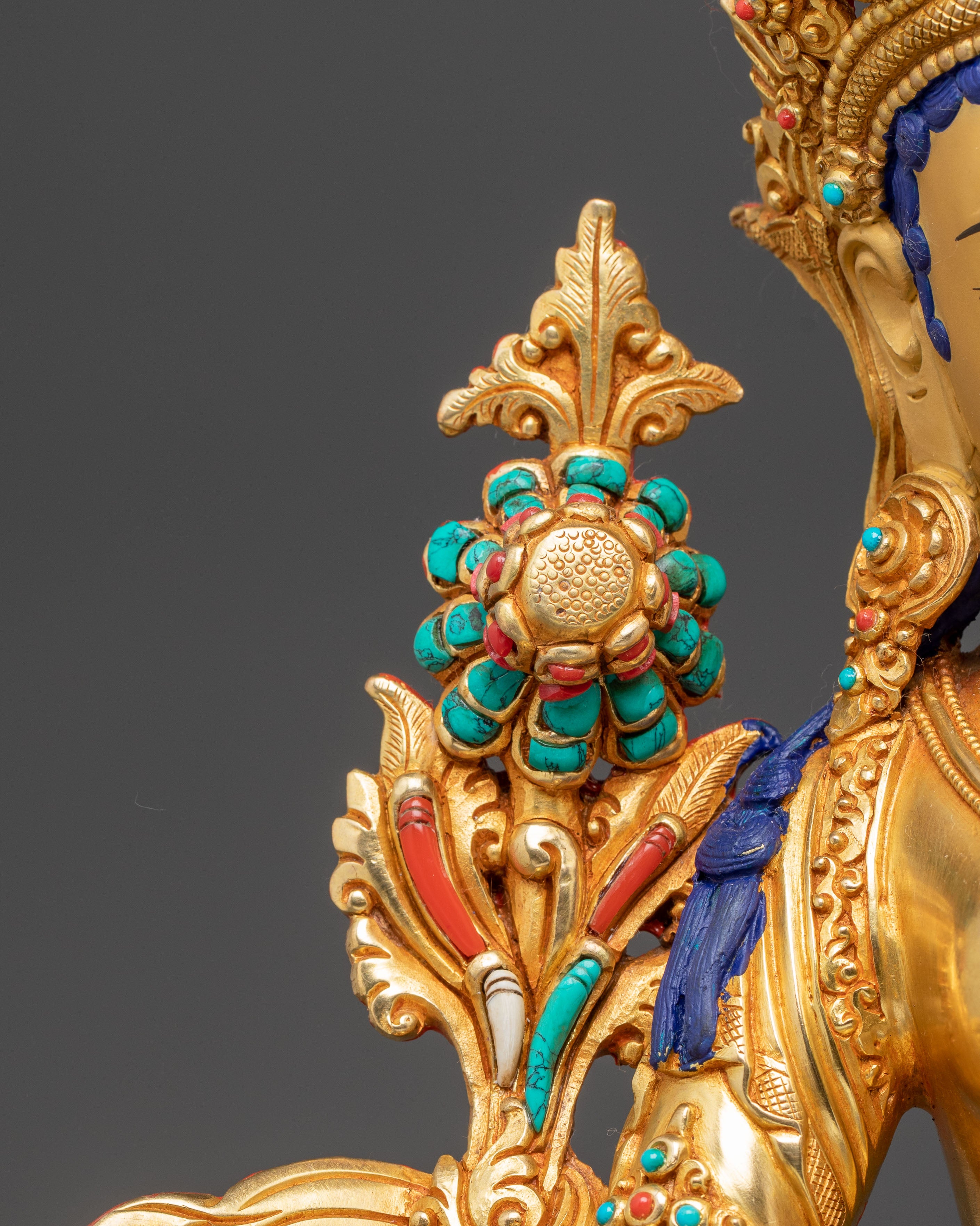 Handmade Statue of Compassionate Mother Green Tara