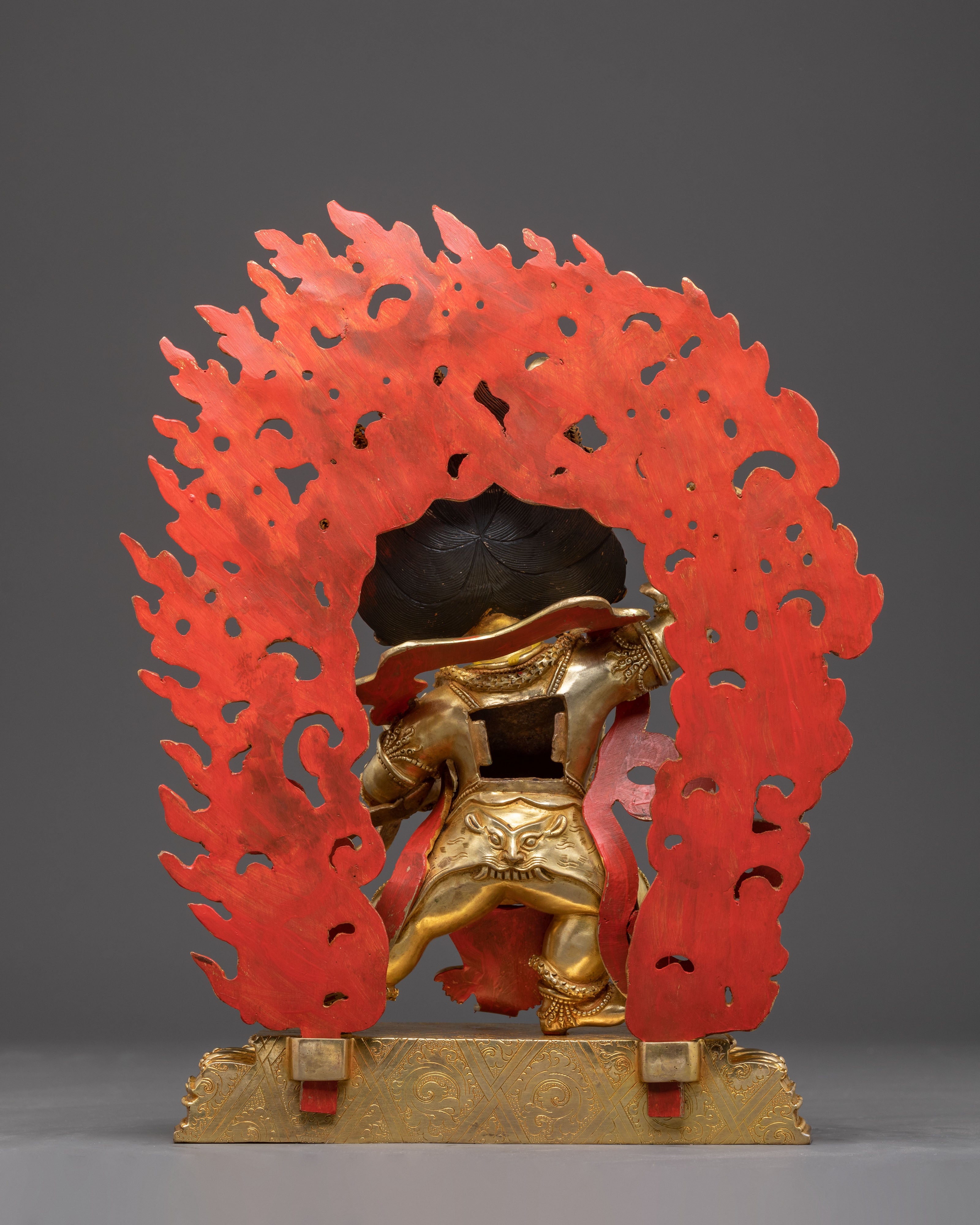 Powerful Copper Statue of Vajrapani | Protector Deity