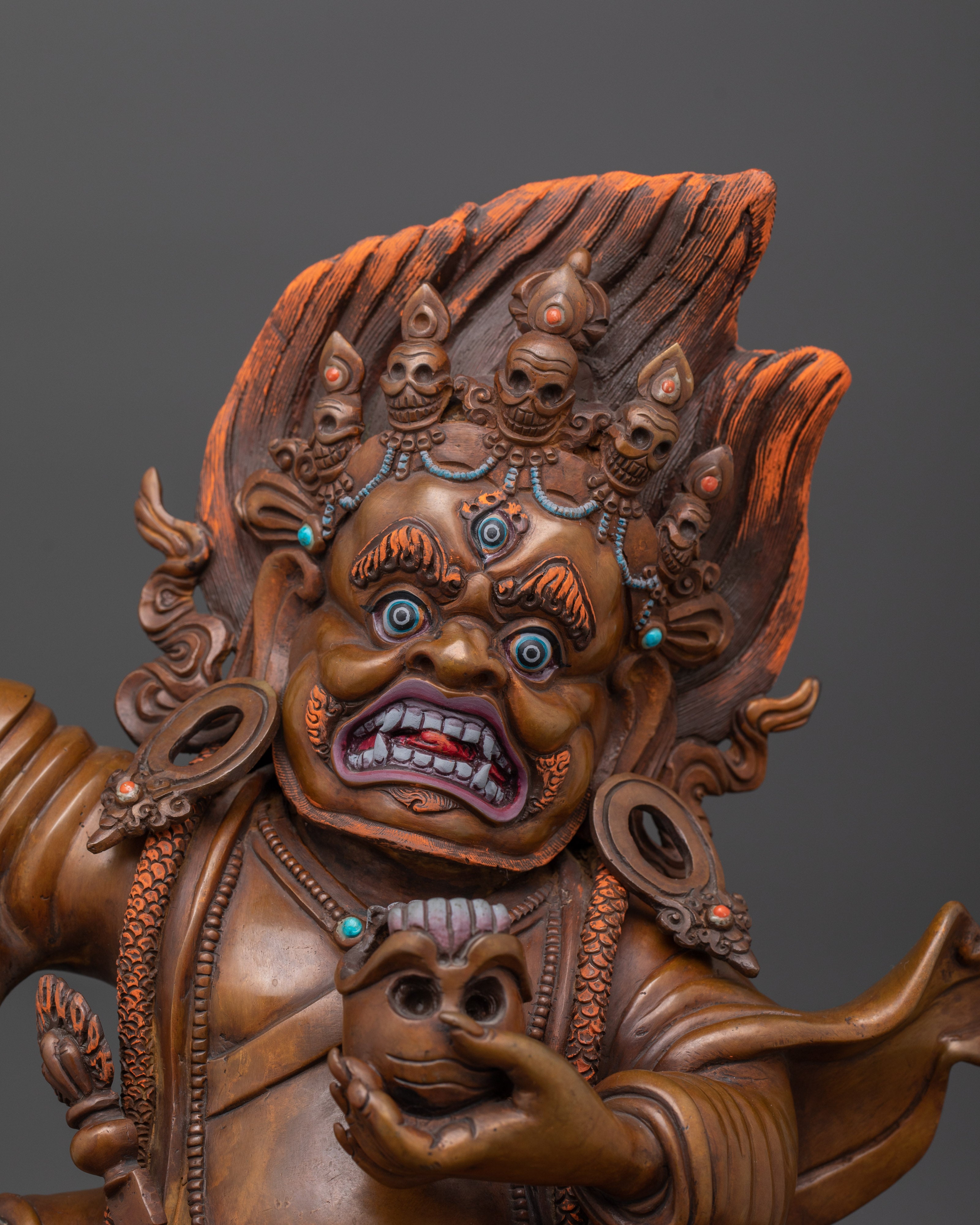 The Protector of the Dharma | Mahakala Bernakchen Statue