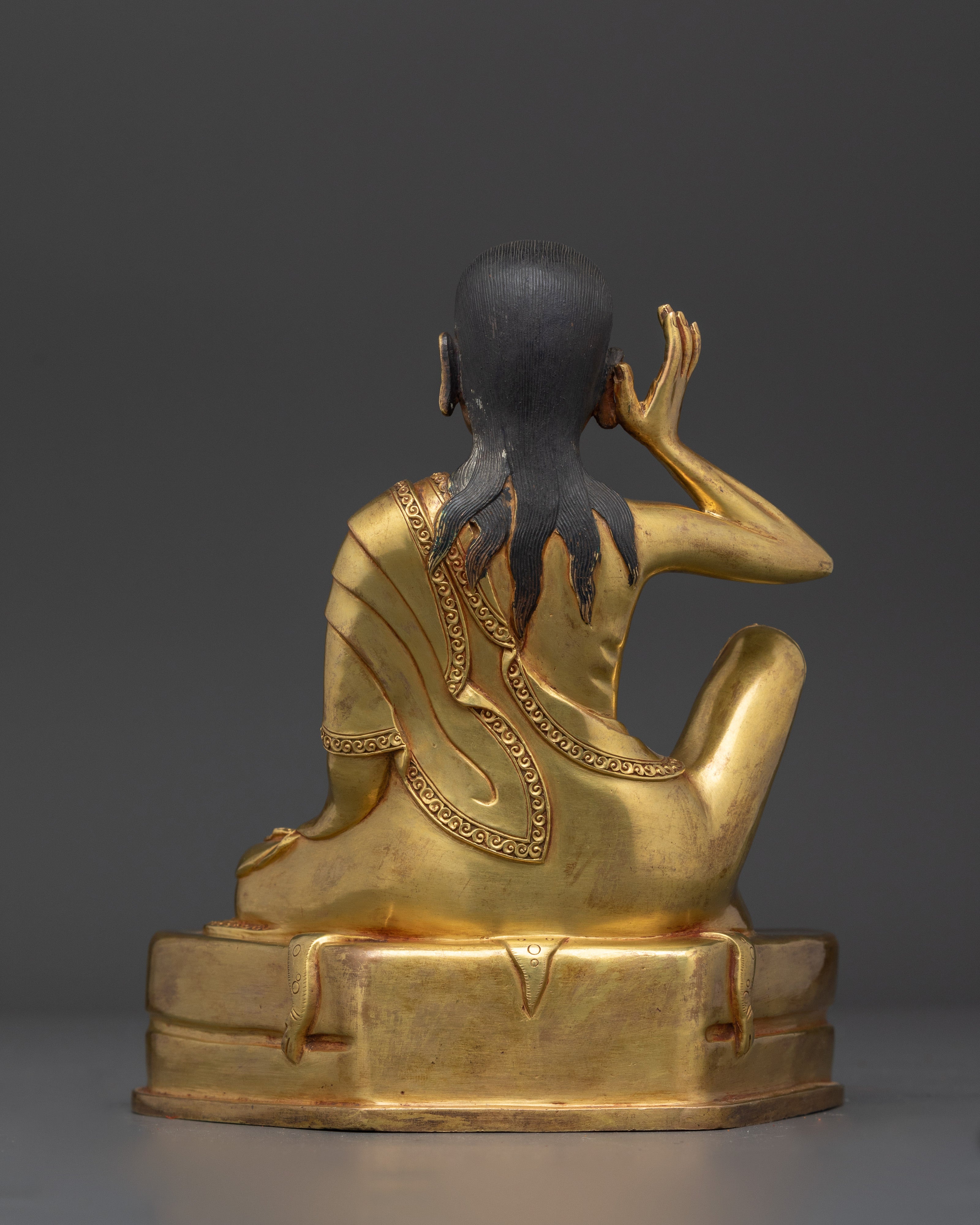 Mystic of Tibetan Buddhism Milarepa | Nepalese Traditional Artwork