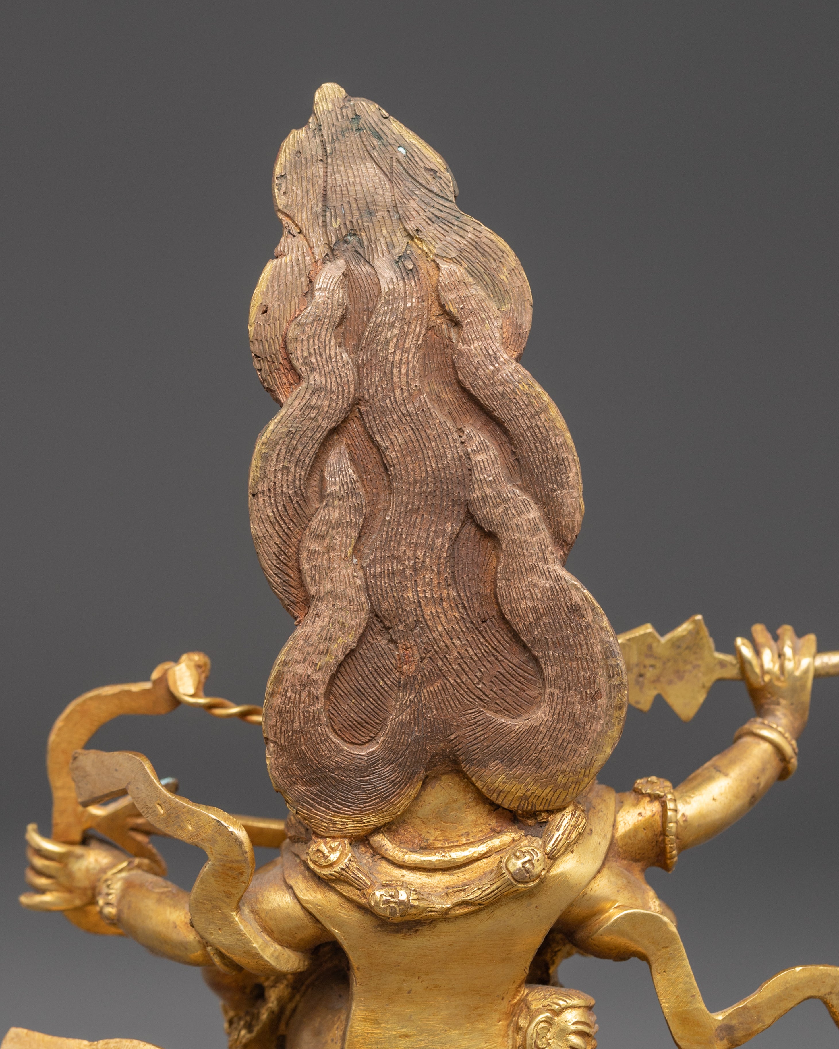 Buddhist Protector Rahula Statue | Guardian of the Dharma