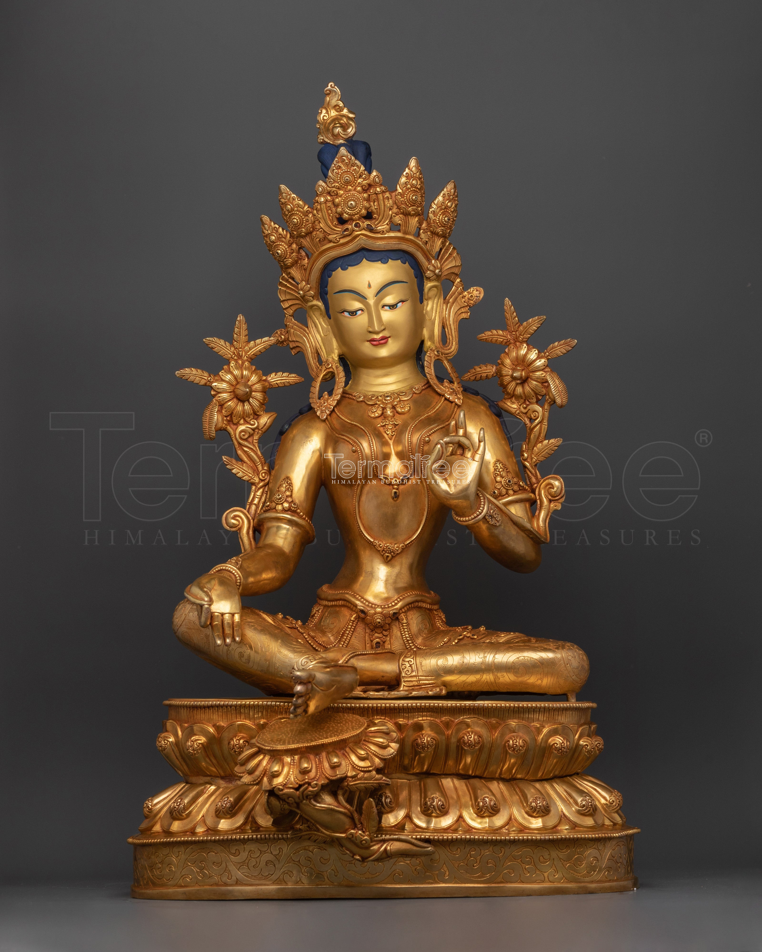 Mother Green Tara Devi Statue | The Goddess of Compassion and Protection