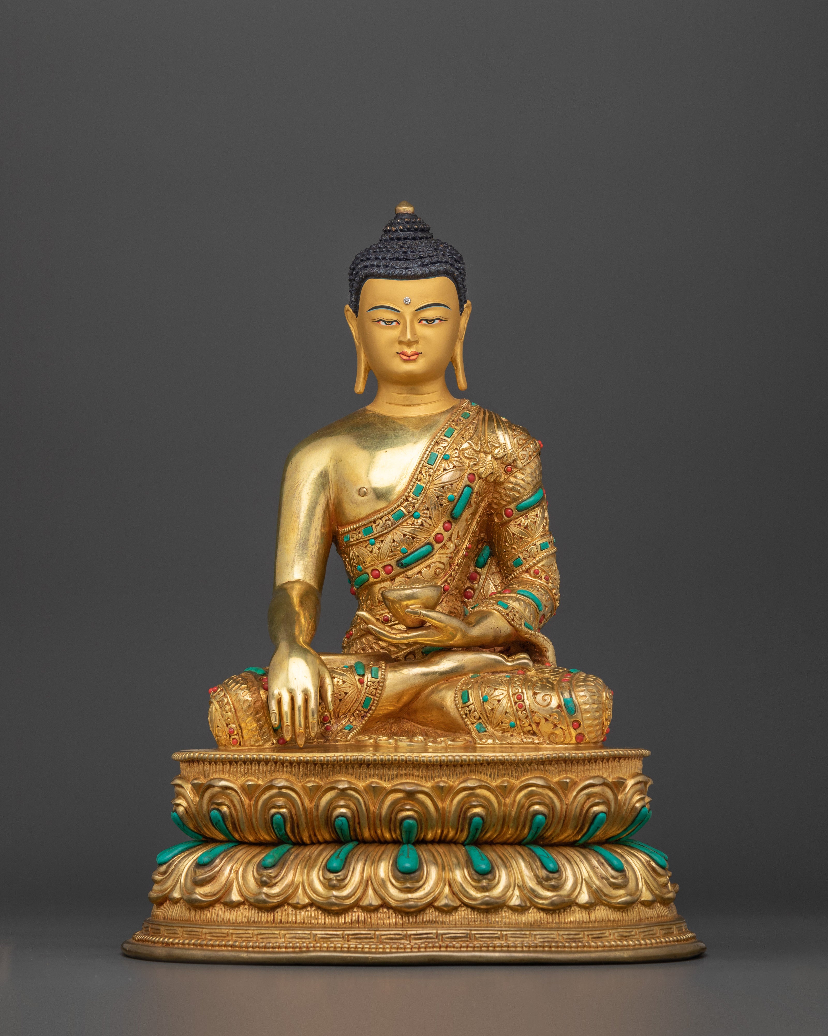 Shakyamuni Buddha in Vajrasana Posture | Symbol of Enlightenment and Inner Peace