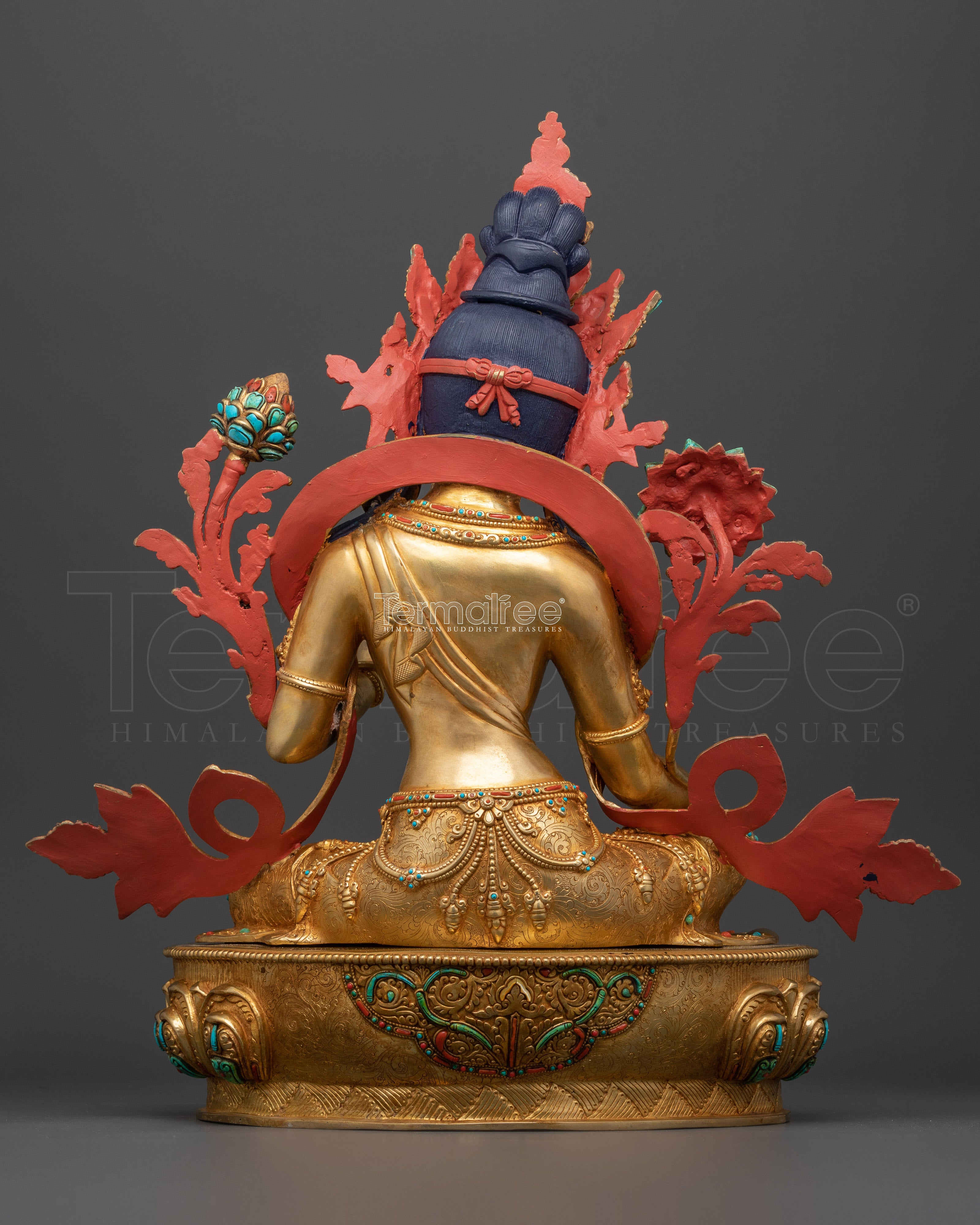 24K Gold Gilded Shree Arya Tara | The Mother of Liberation and Compassion