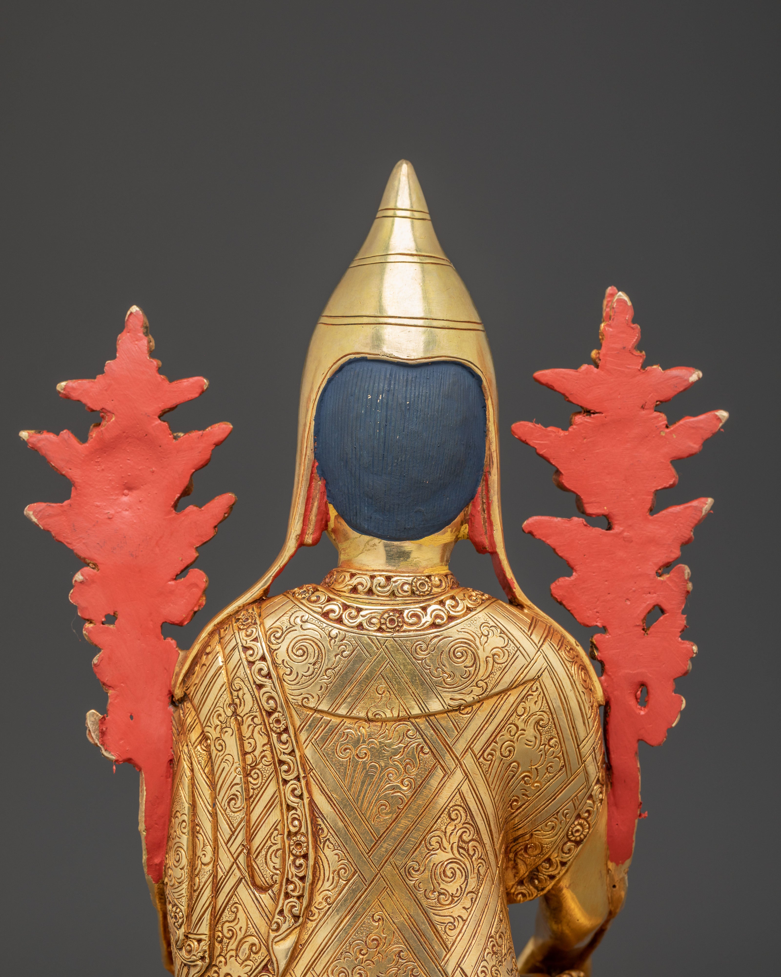 Handmade Buddhist Master Longchenpa Art | Tibetan Yogi