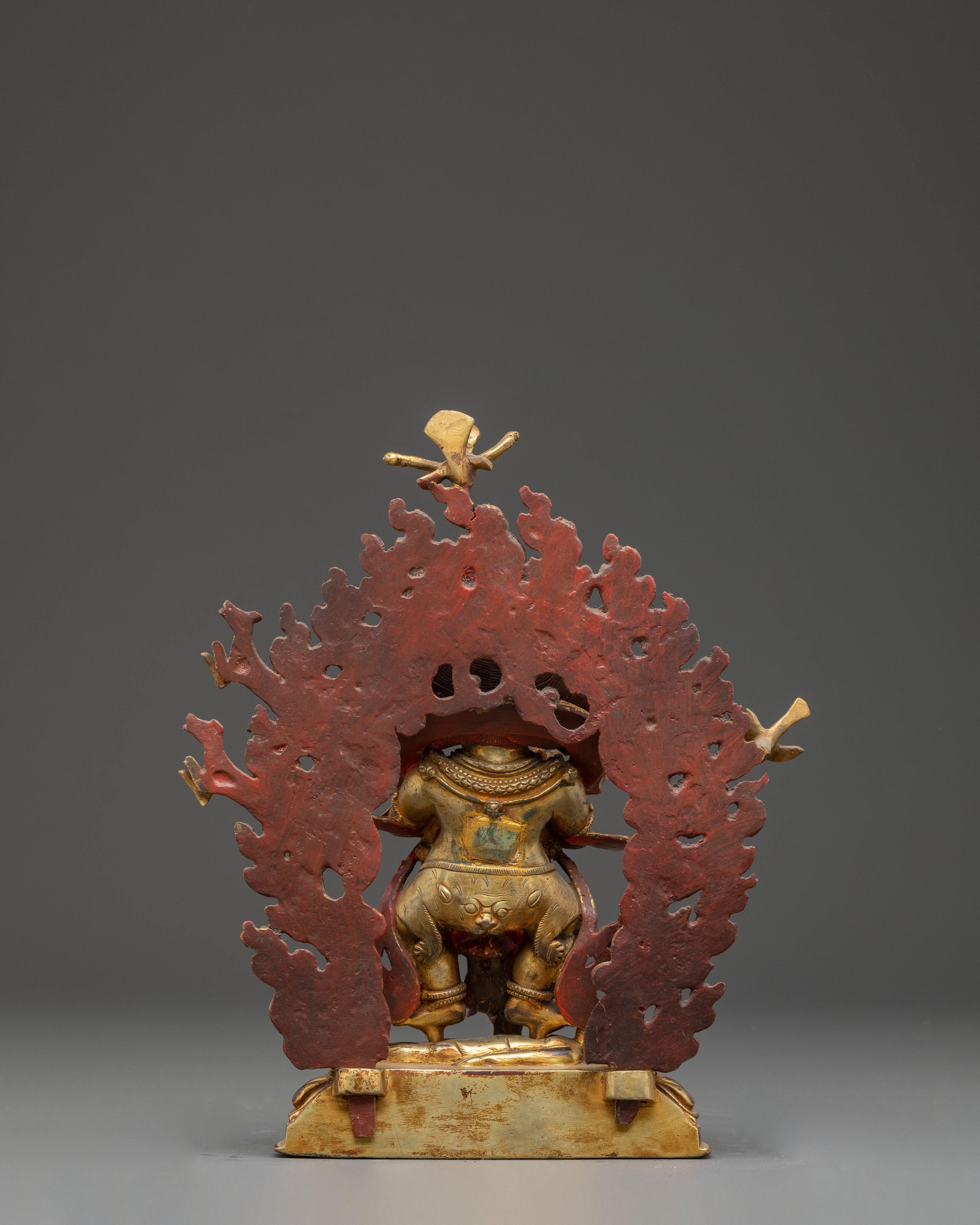 Golden Sakya Mahakala Artwork | Protector of the Dharma