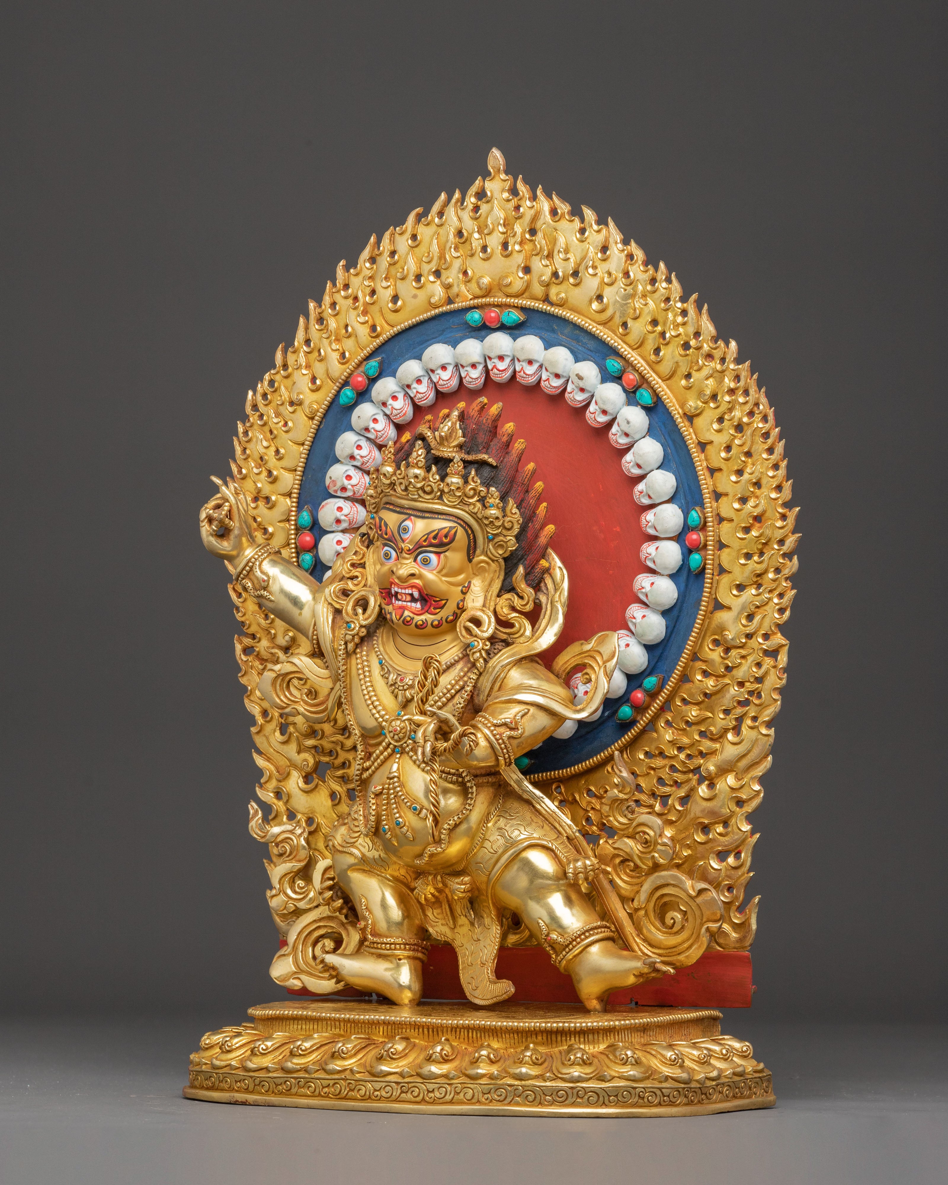 Vajrapani Statue: Buddhist Wrathful Bodhisattva | Powerful Guardian of Dharma
