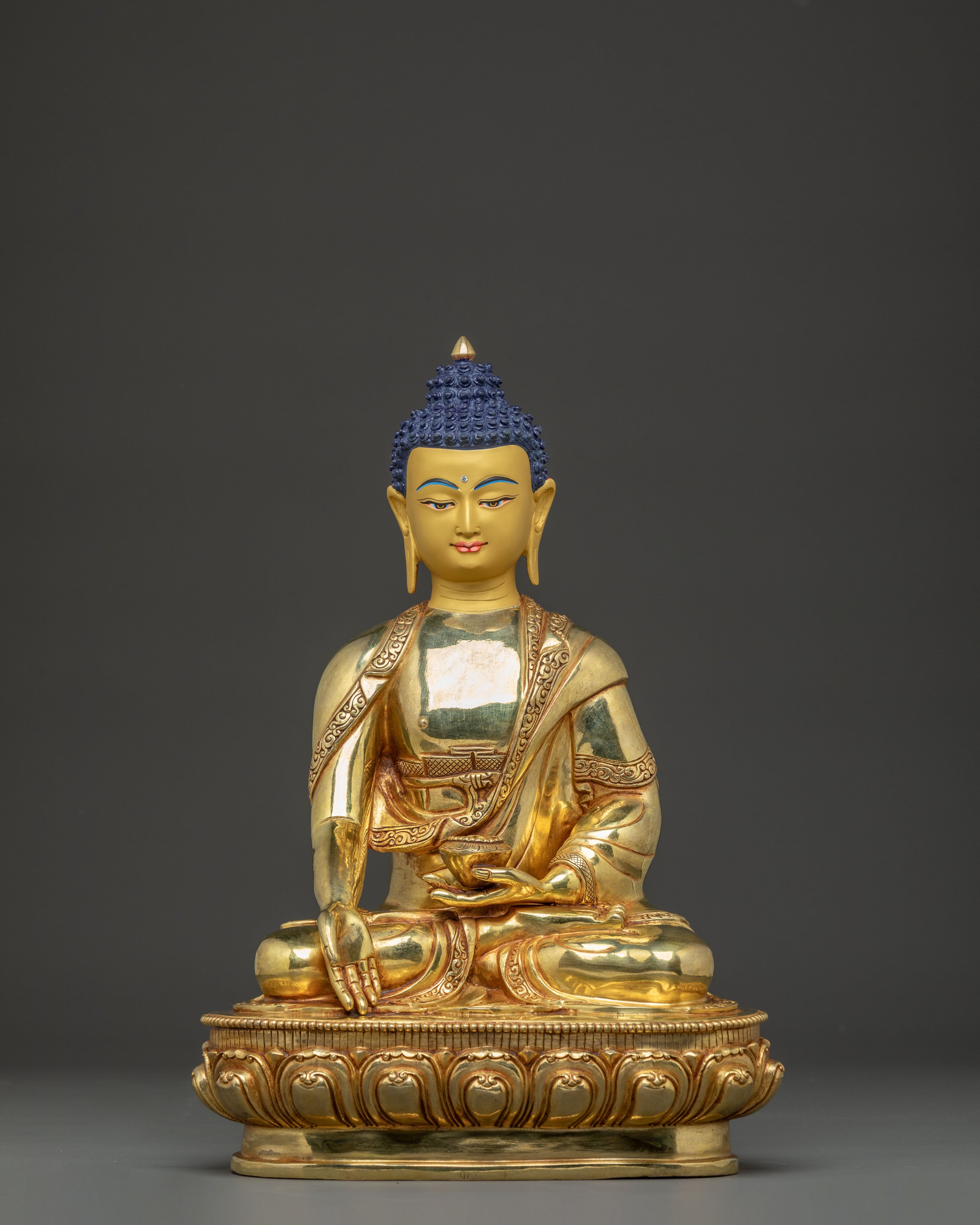 Five Dhyani Buddhas Sculpture Set | Symbolism of Enlightenment
