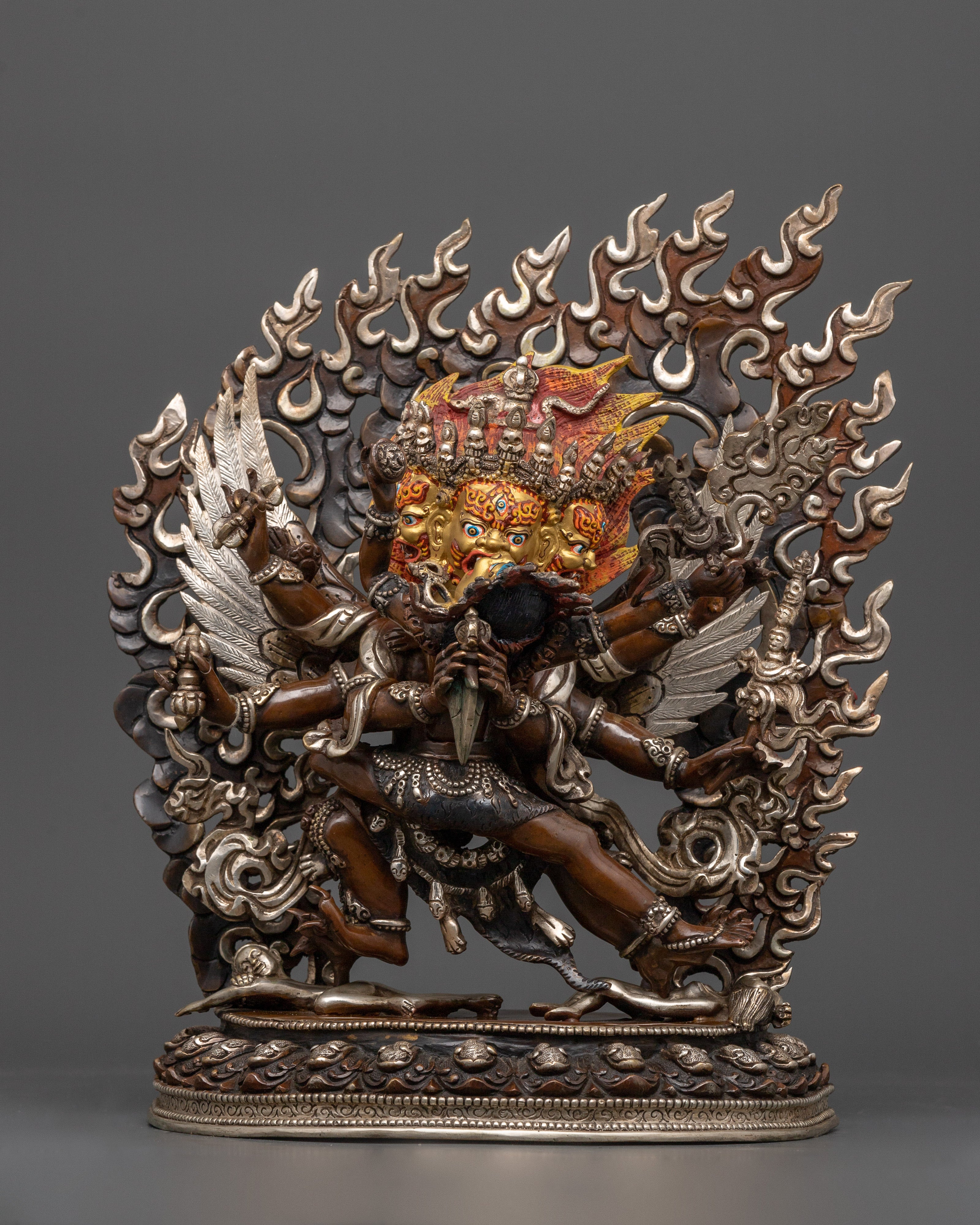 Oxidized Vajrakilaya | The Deity of Ultimate Power