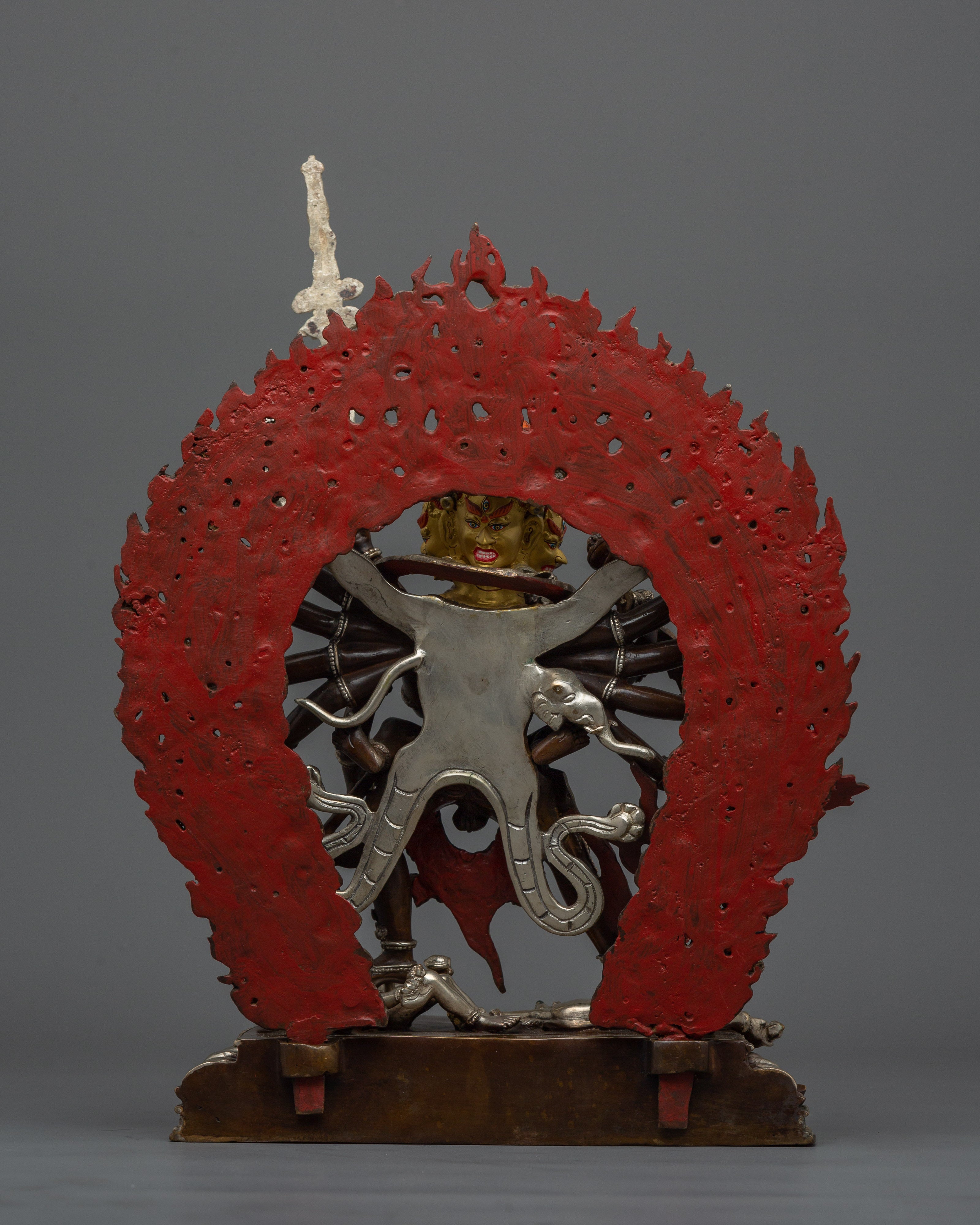 Tibetan Tantric Buddhist Chakrasamvara Statue | The Union of Wisdom