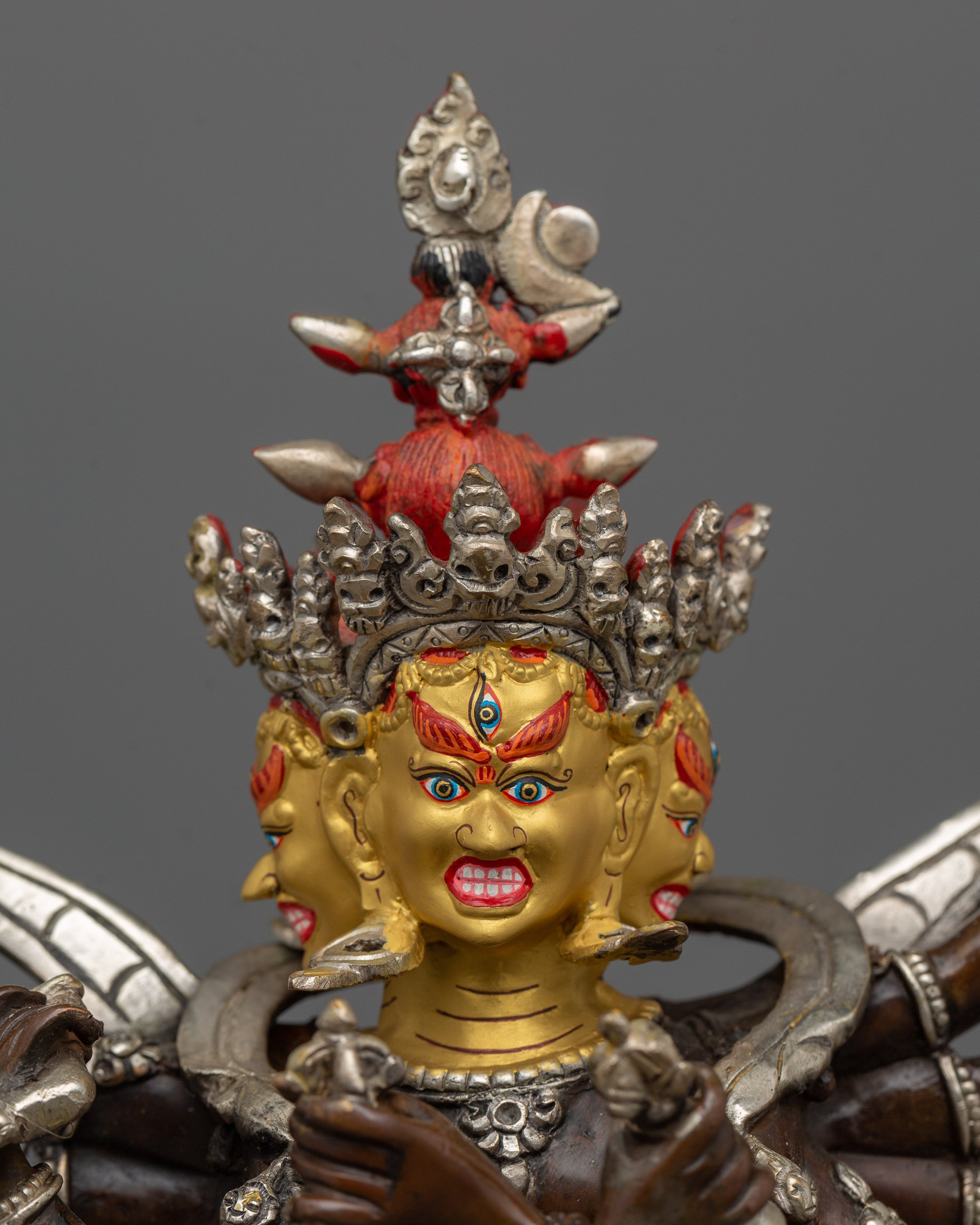 Tibetan Tantric Buddhist Chakrasamvara Statue | The Union of Wisdom