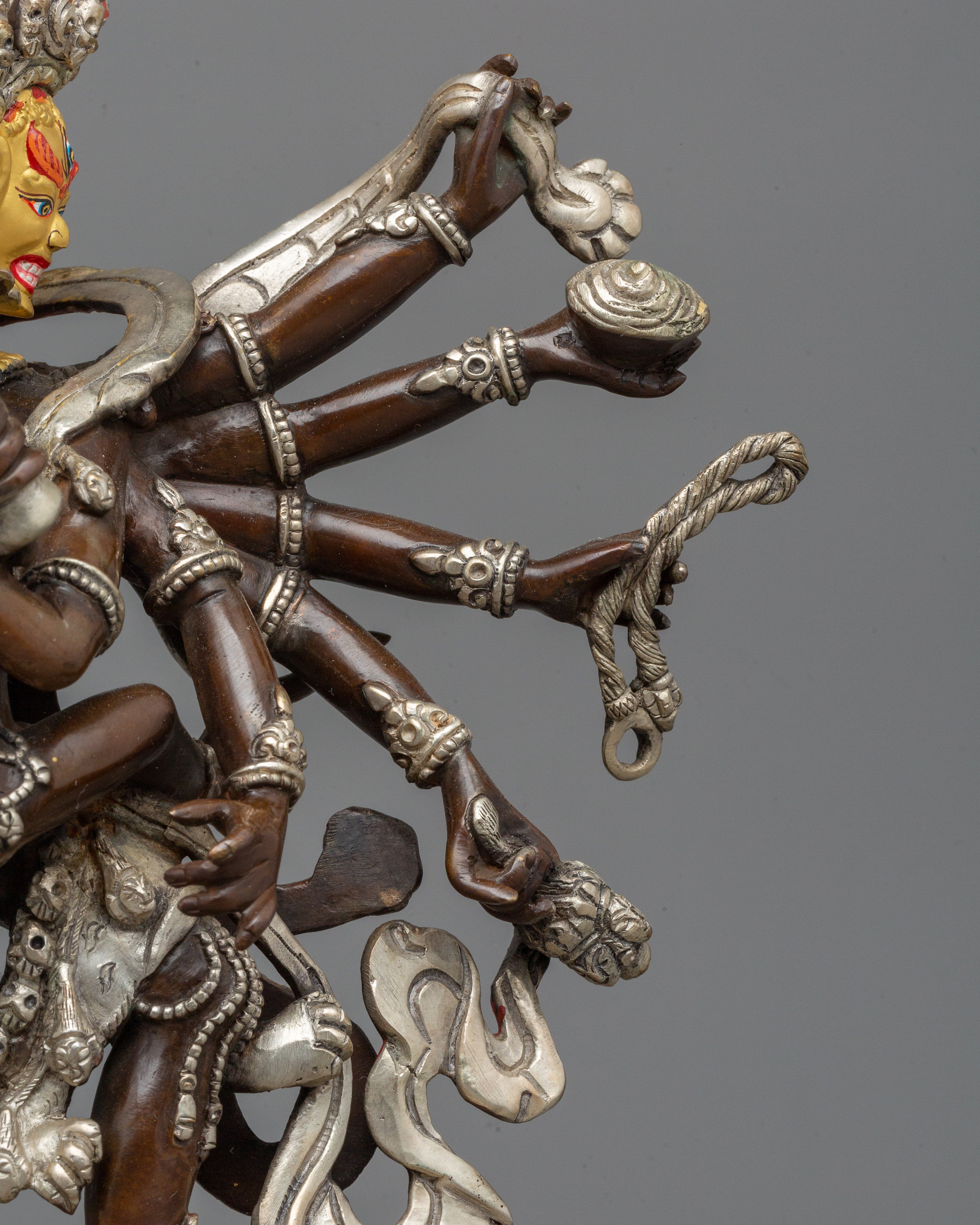 Tibetan Tantric Buddhist Chakrasamvara Statue | The Union of Wisdom