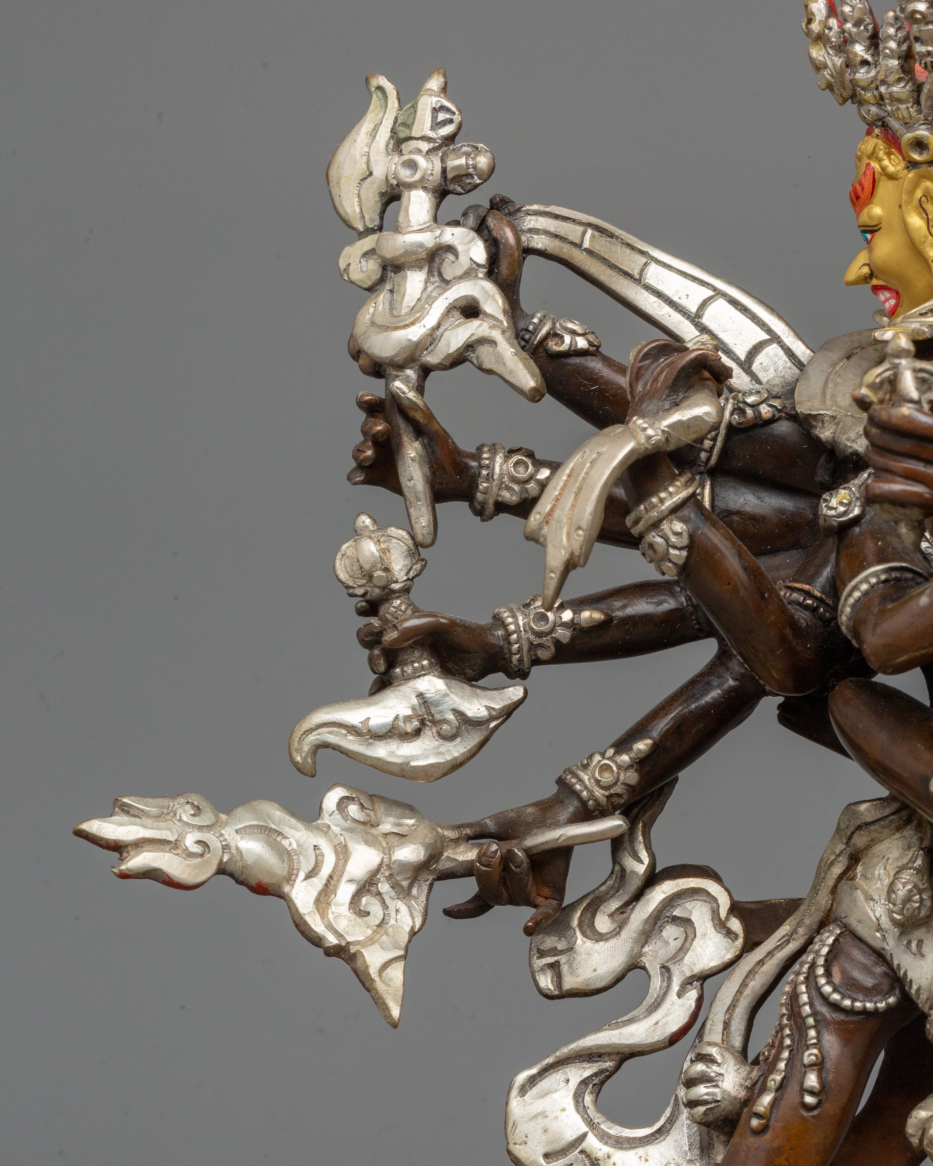 Tibetan Tantric Buddhist Chakrasamvara Statue | The Union of Wisdom