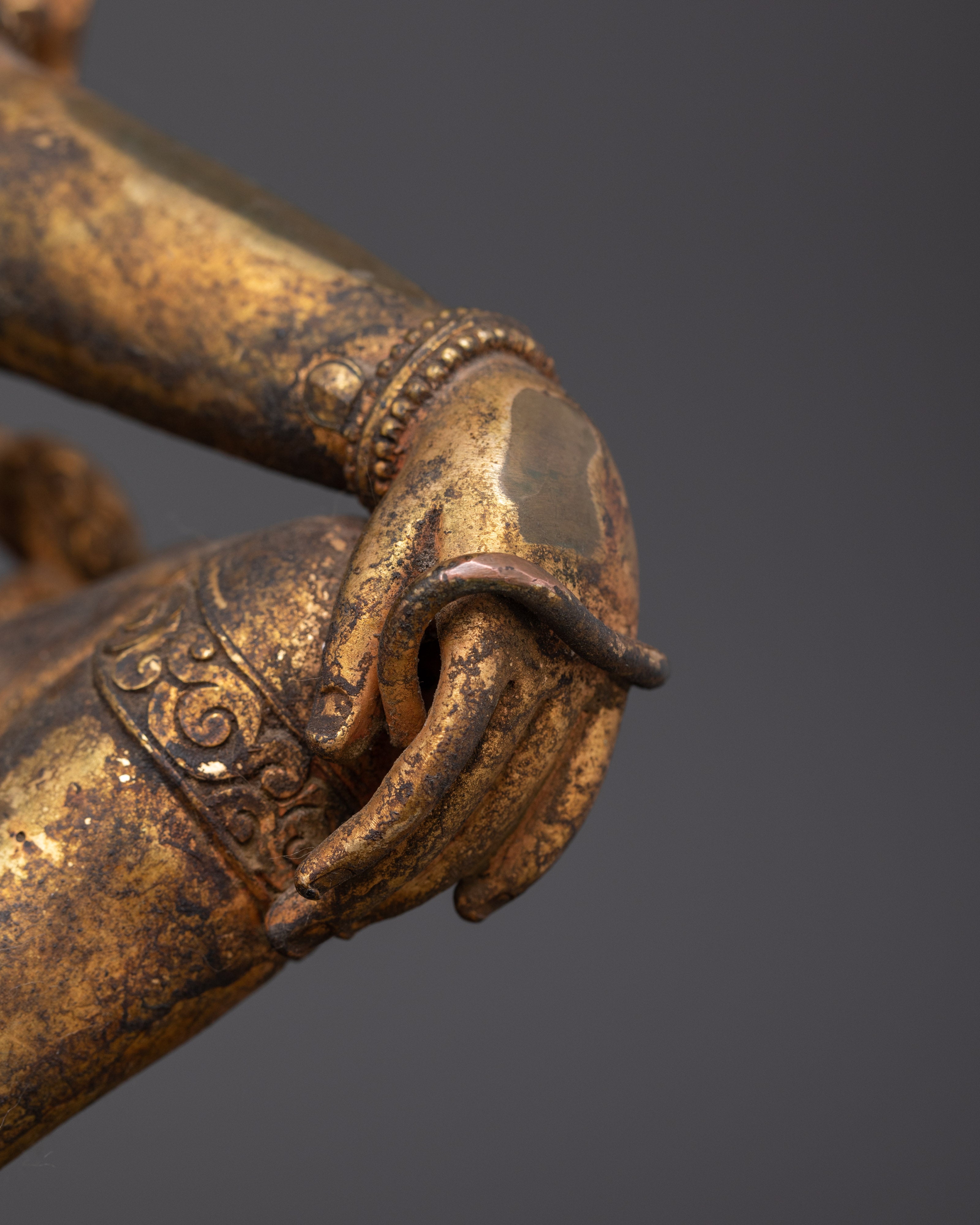 Manjushri Buddha of Wisdom Statue | Traditional Knowledge Buddha