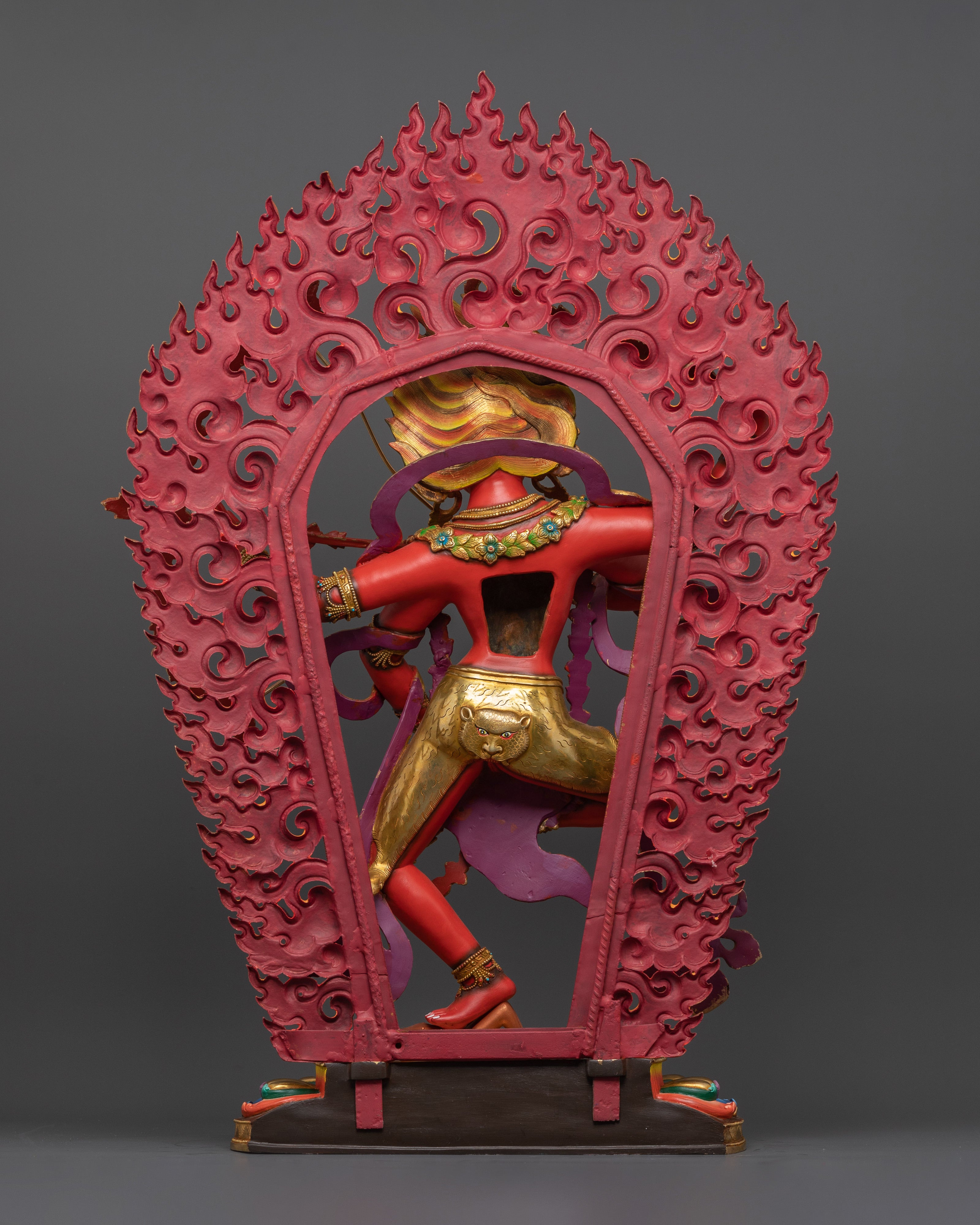 Red Goddess Kurukulla | Handcrafted Tibetan Art