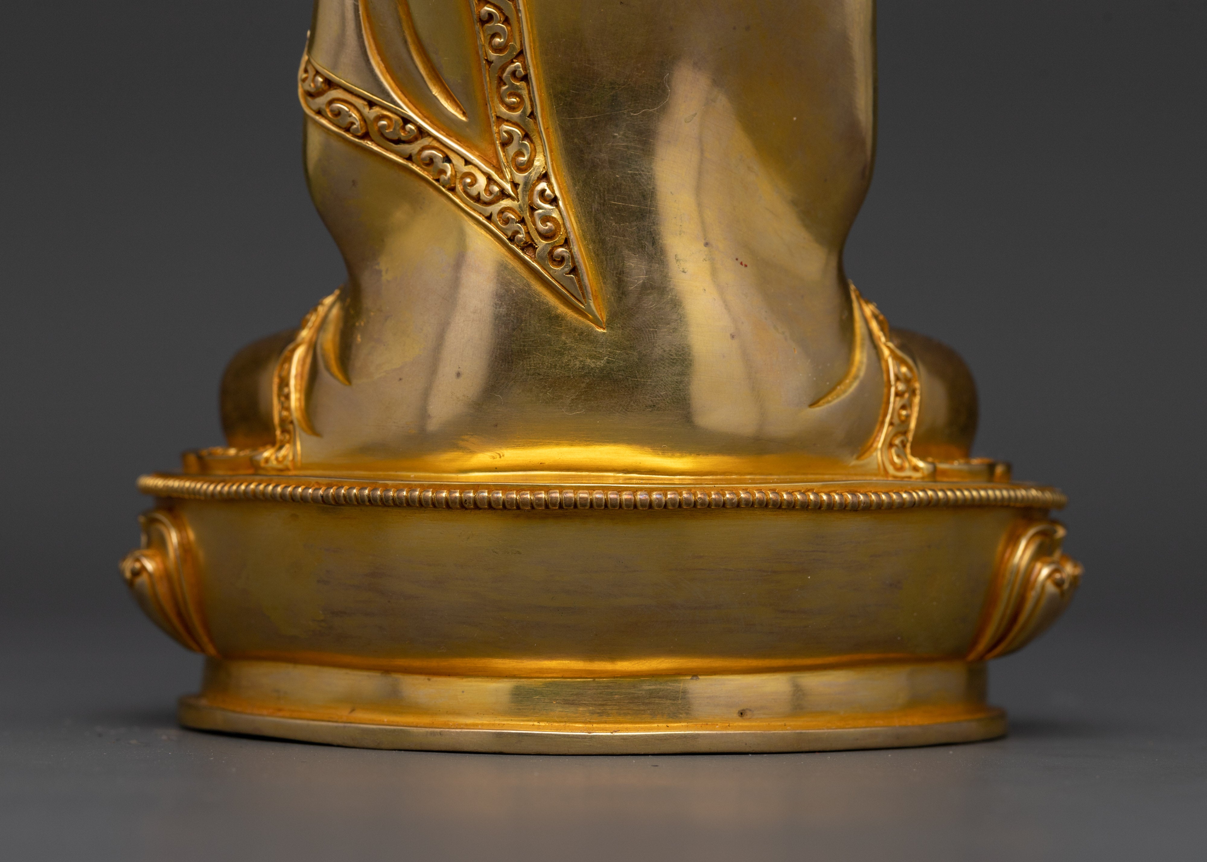 Supreme Buddha Vairocana Statue | 24K Gold Gilded Spiritual Art