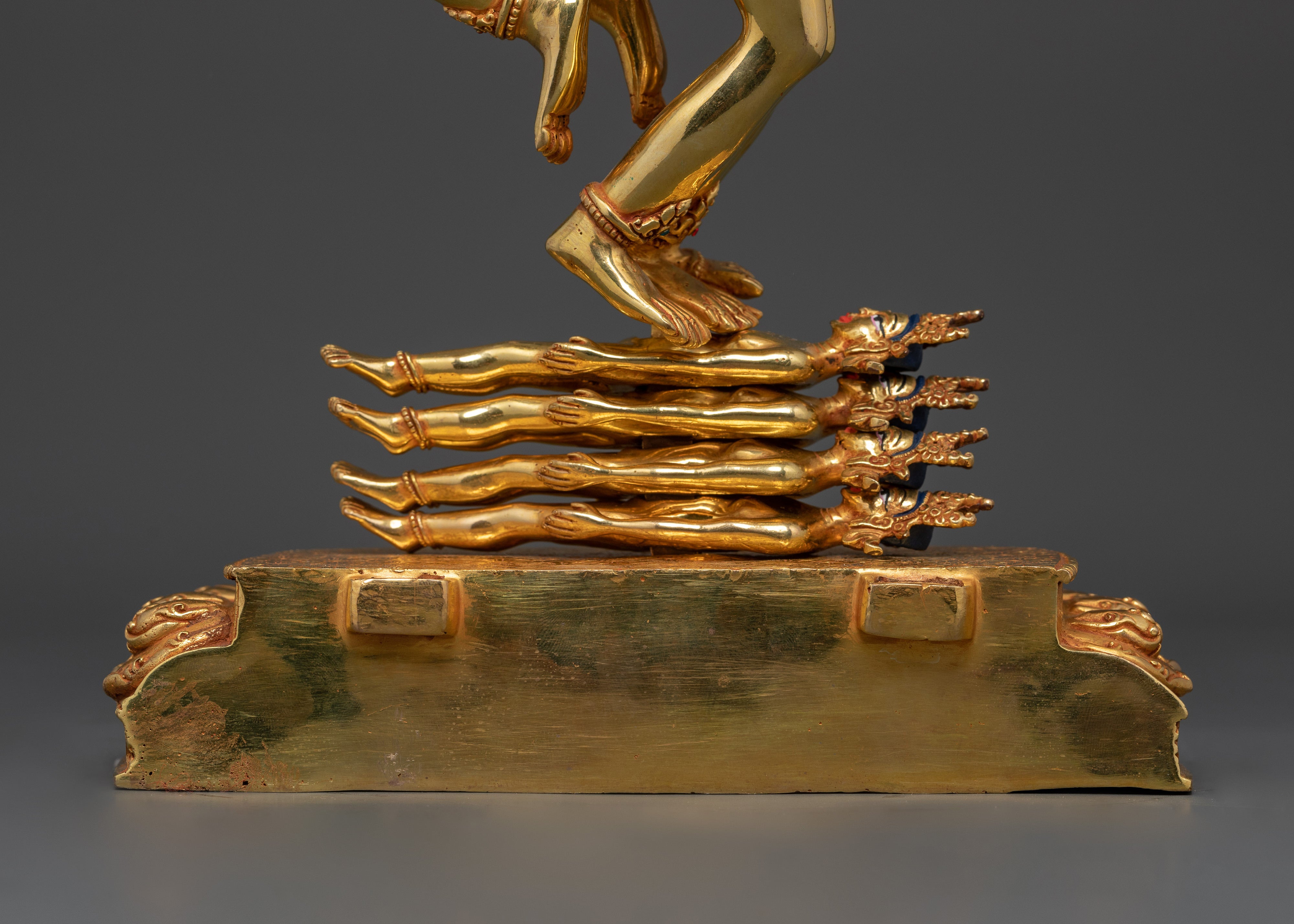 Hevajra Himalayan Art and Craft | Handcrafted 24K Gold Gilded Copper Sculpture